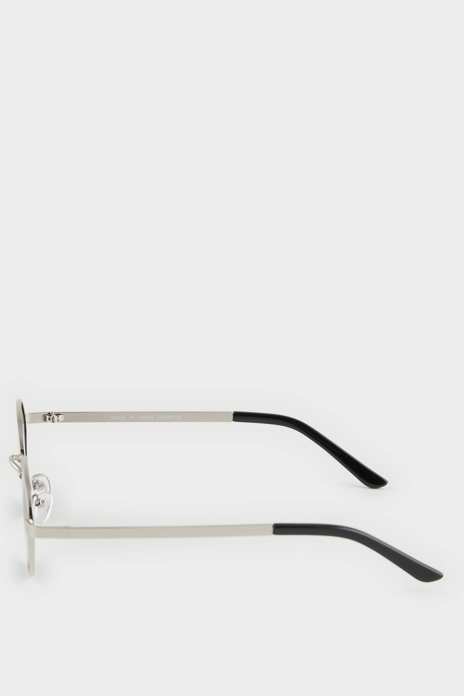 Мужские круглые металлические солнечные очки