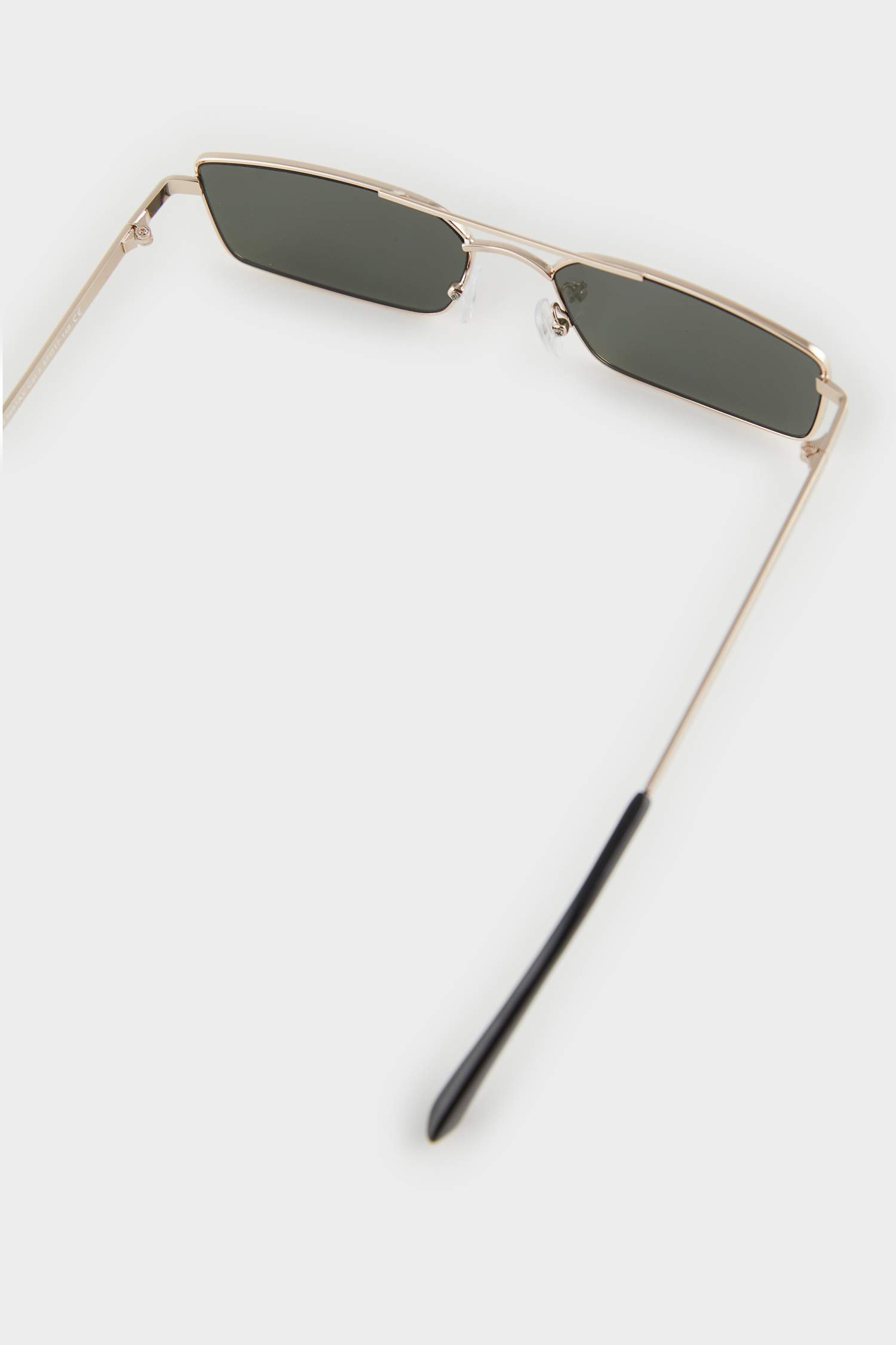 Женские круглые металлические солнечные очки