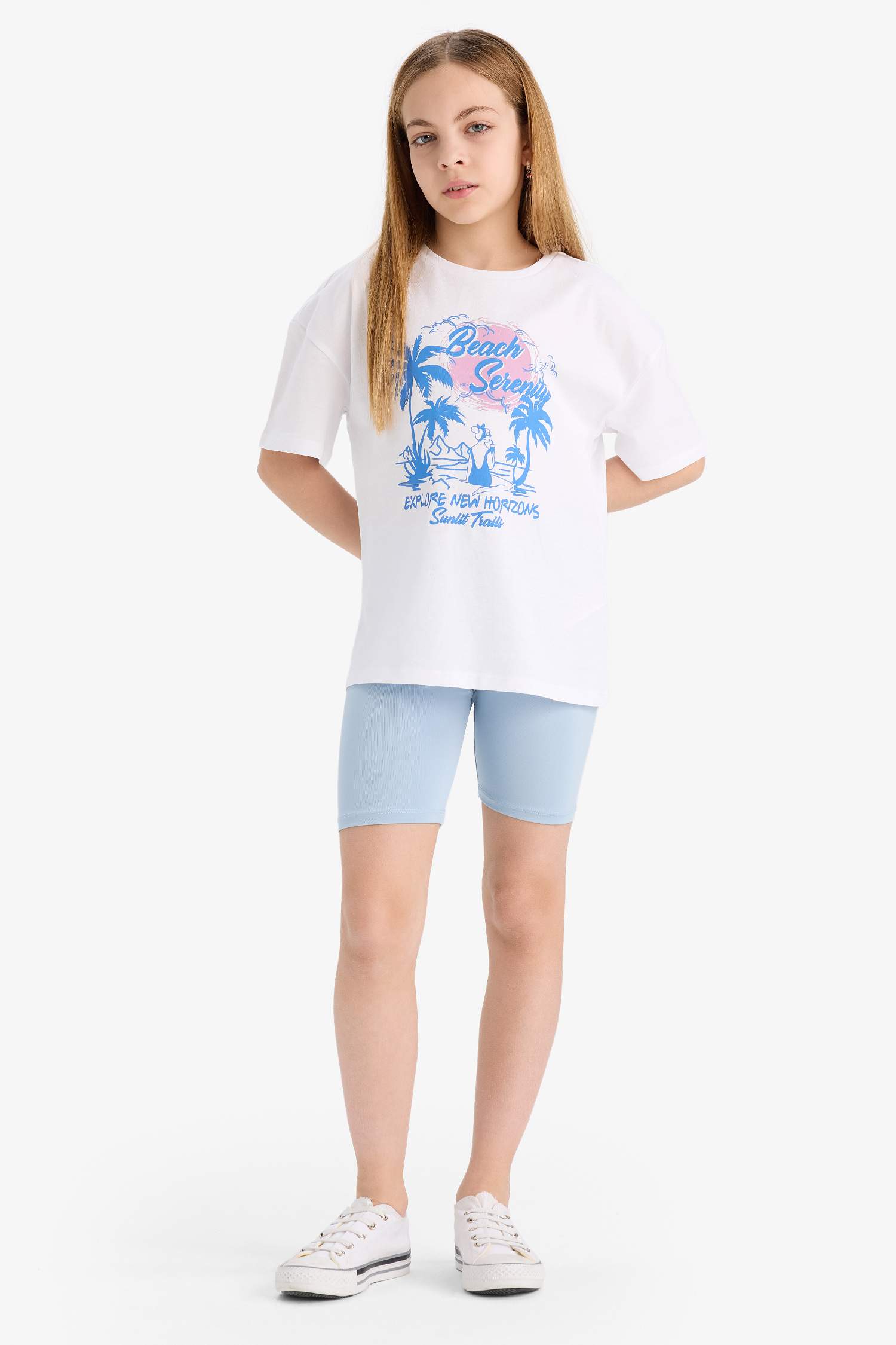 Girl Printed T-Shirt Leggings 2 Piece Set