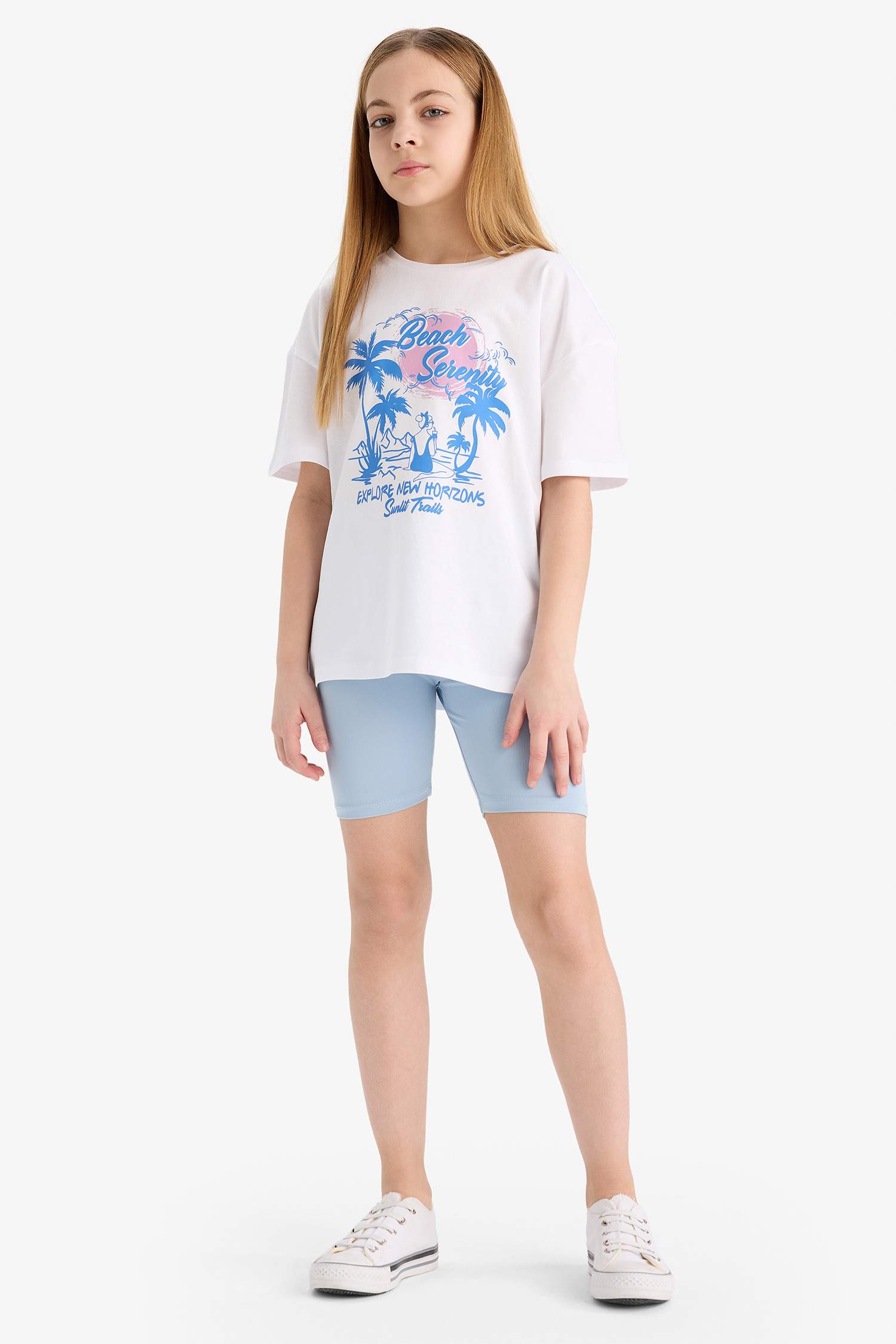 Girl Printed T-Shirt Leggings 2 Piece Set