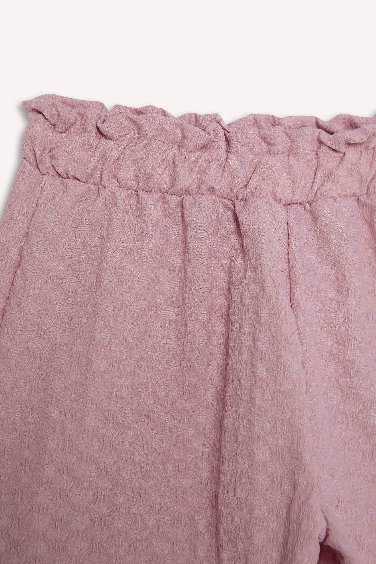 Girl Elastic Waist Shorts