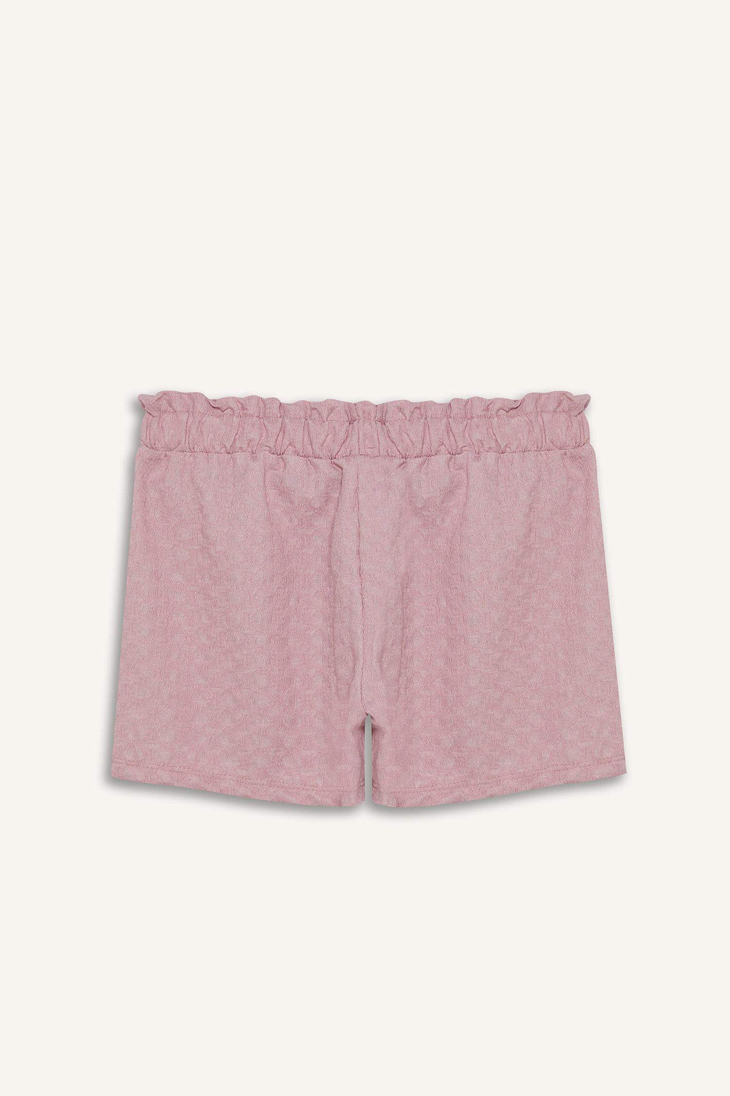 Girl Elastic Waist Shorts
