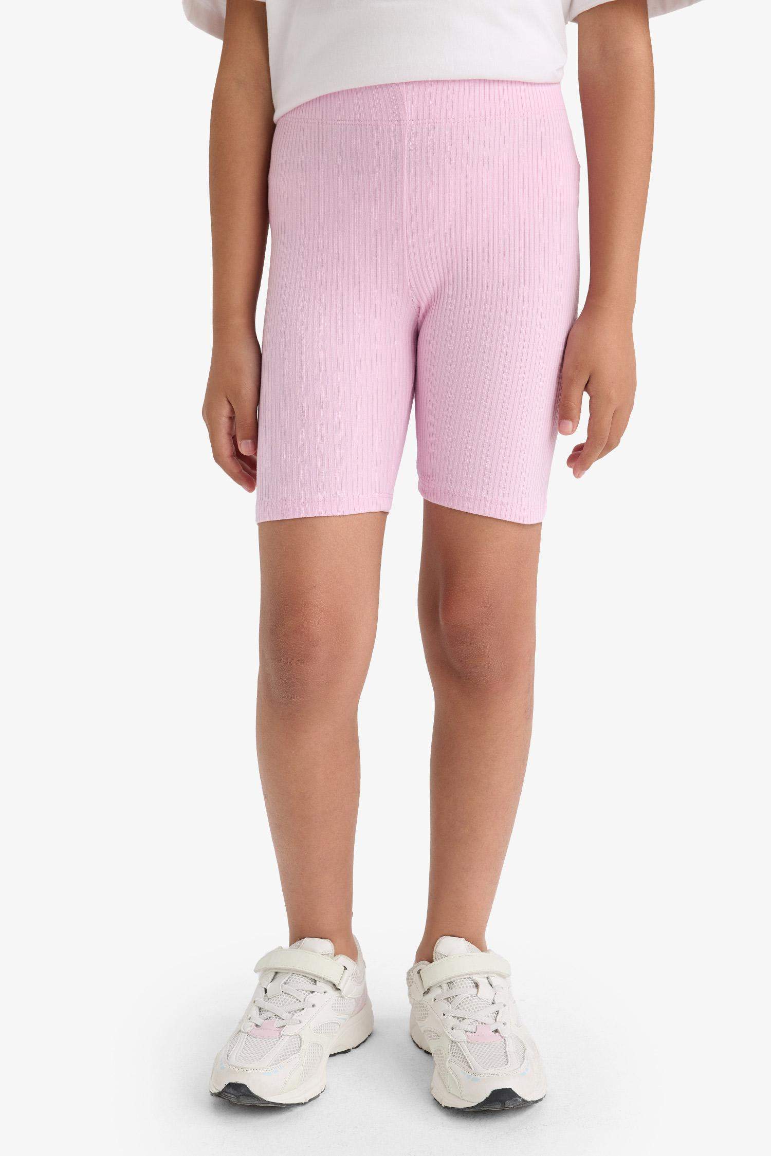 Kız Çocuk Biker Fitilli Kaşkorse Tayt