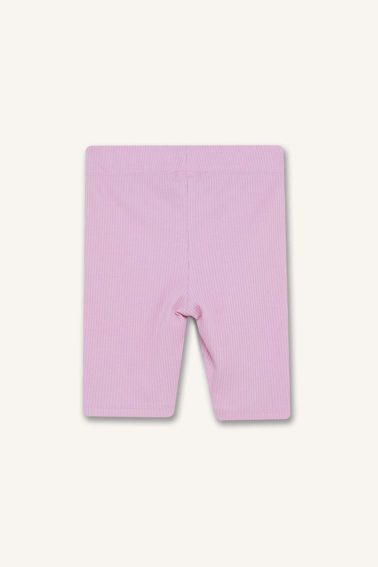 Kız Çocuk Biker Fitilli Kaşkorse Tayt