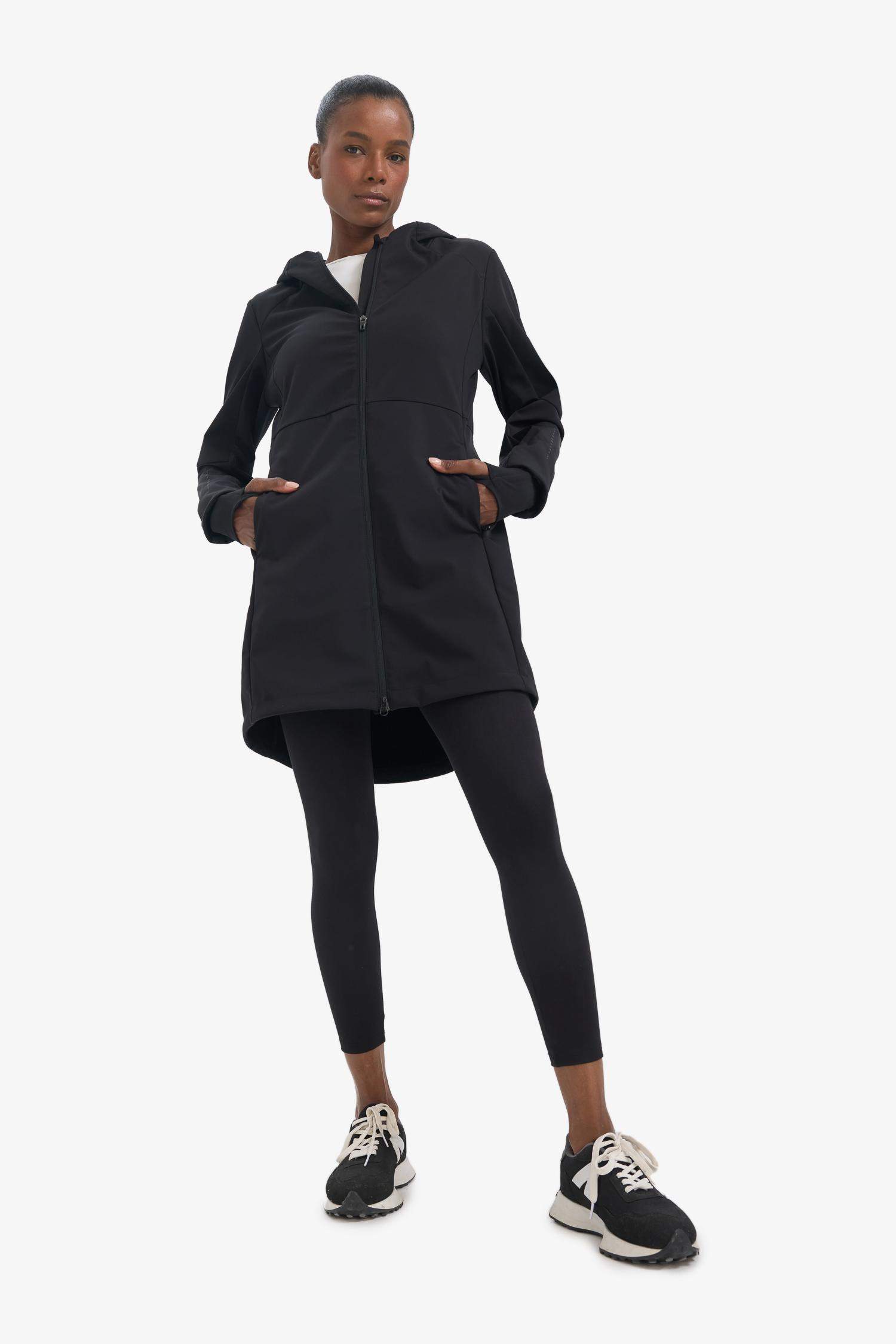 Водонепроницаемая парка Defactofit Slim Fit из софтшелла с капюшоном и карманами