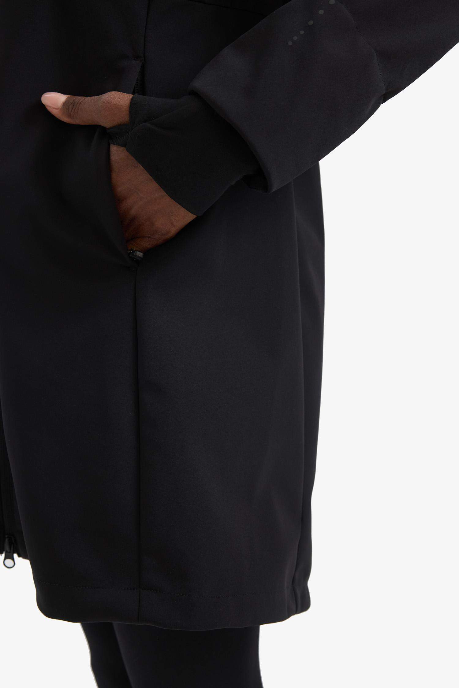 Водонепроницаемая парка Defactofit Slim Fit из софтшелла с капюшоном и карманами