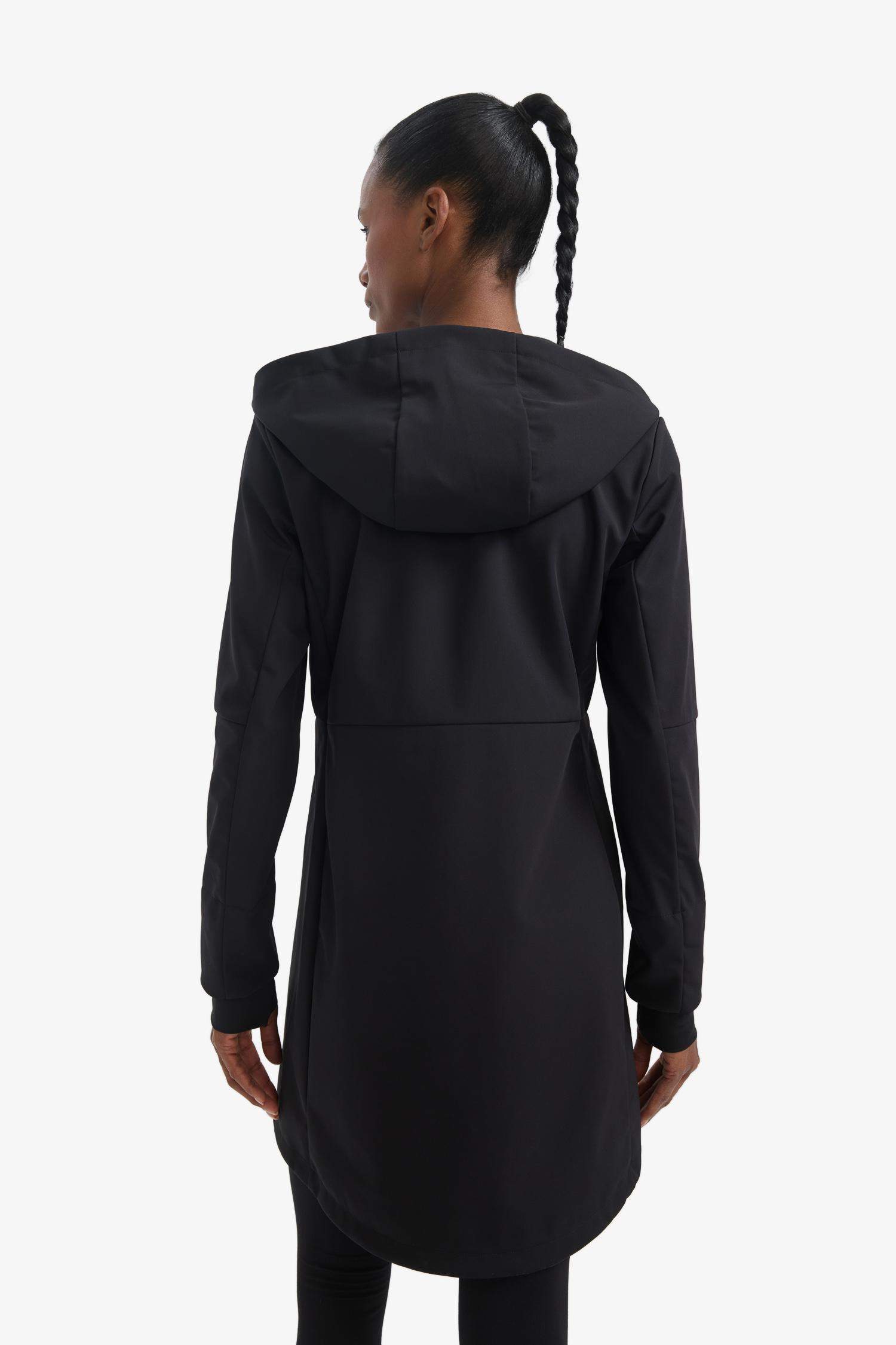 Водонепроницаемая парка Defactofit Slim Fit из софтшелла с капюшоном и карманами