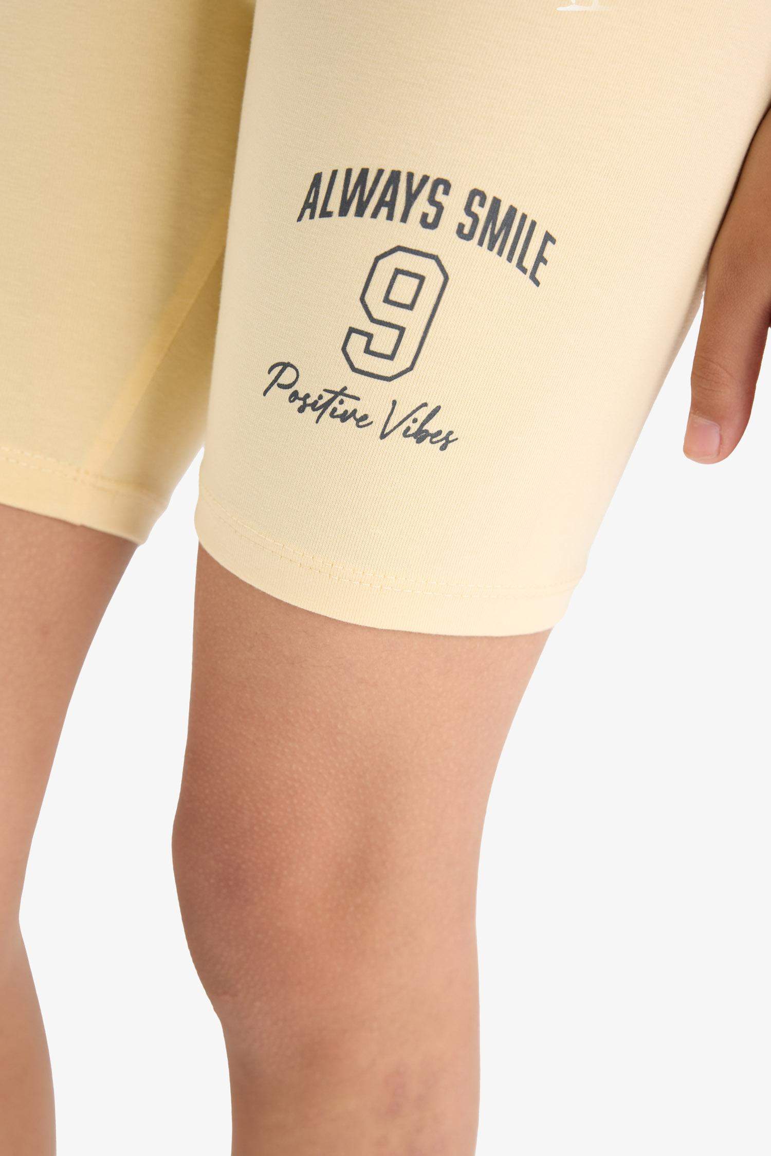 Girl Biker Short Leggings