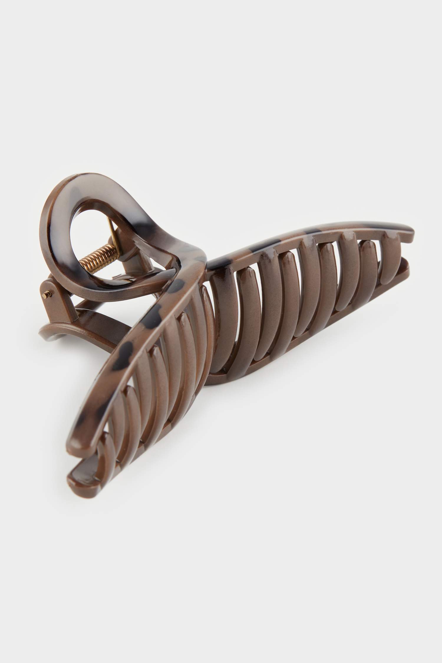 Kadın Leopar Desenli Mandal Toka