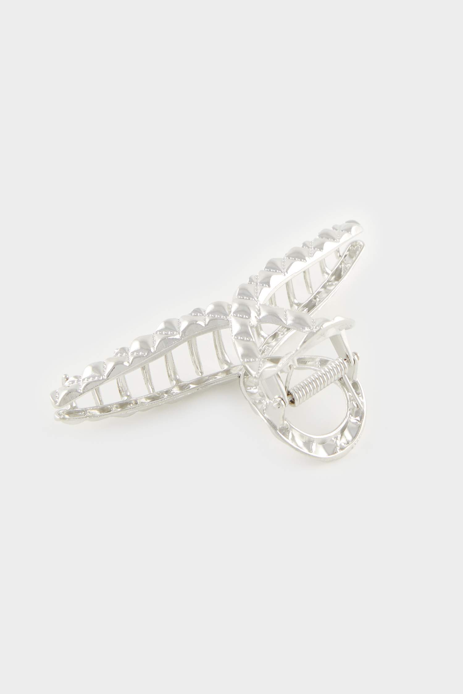 مشبك شعر نسائي فضي