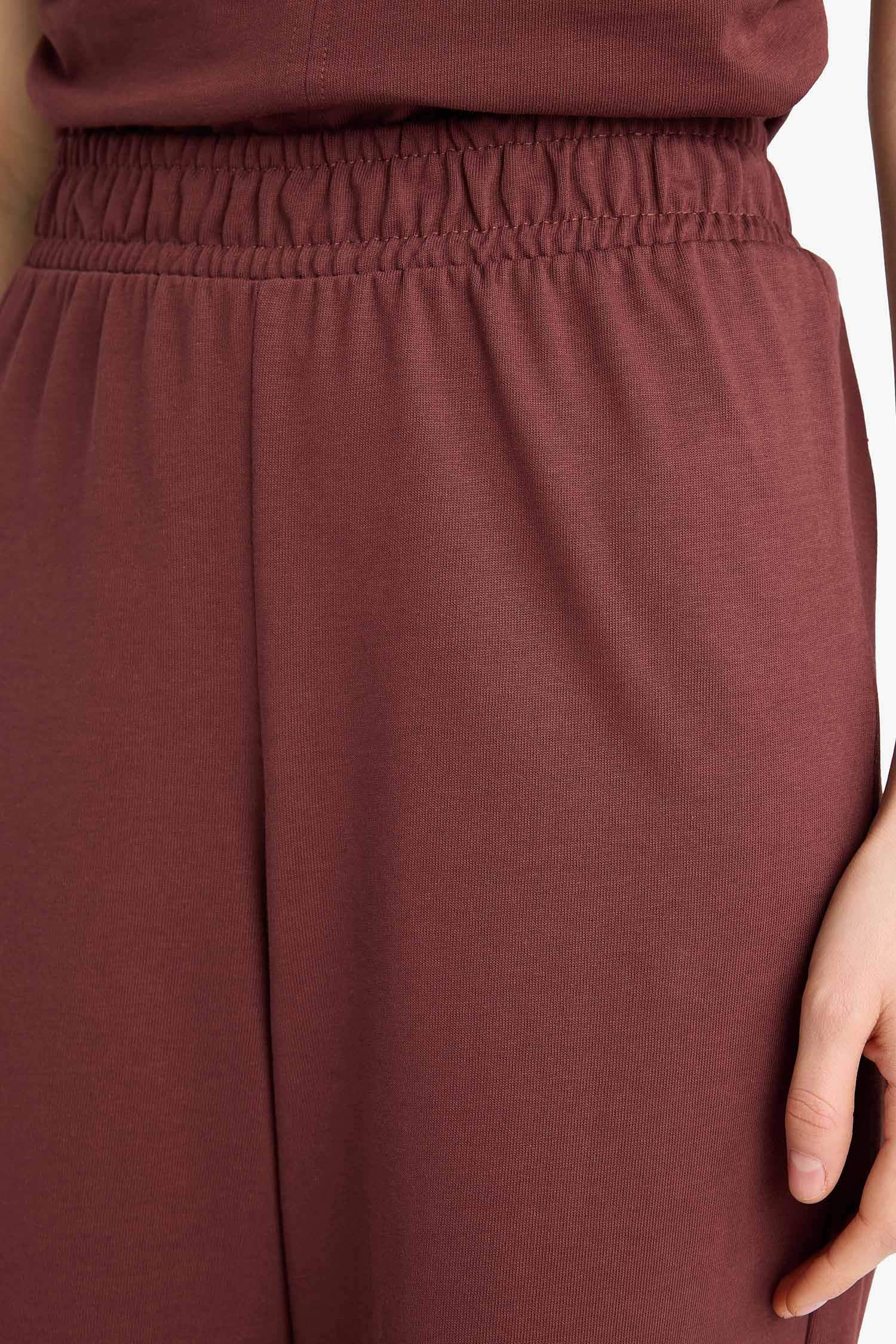 Wide Leg Basic Düz Geniş Paça Premium Pantolon