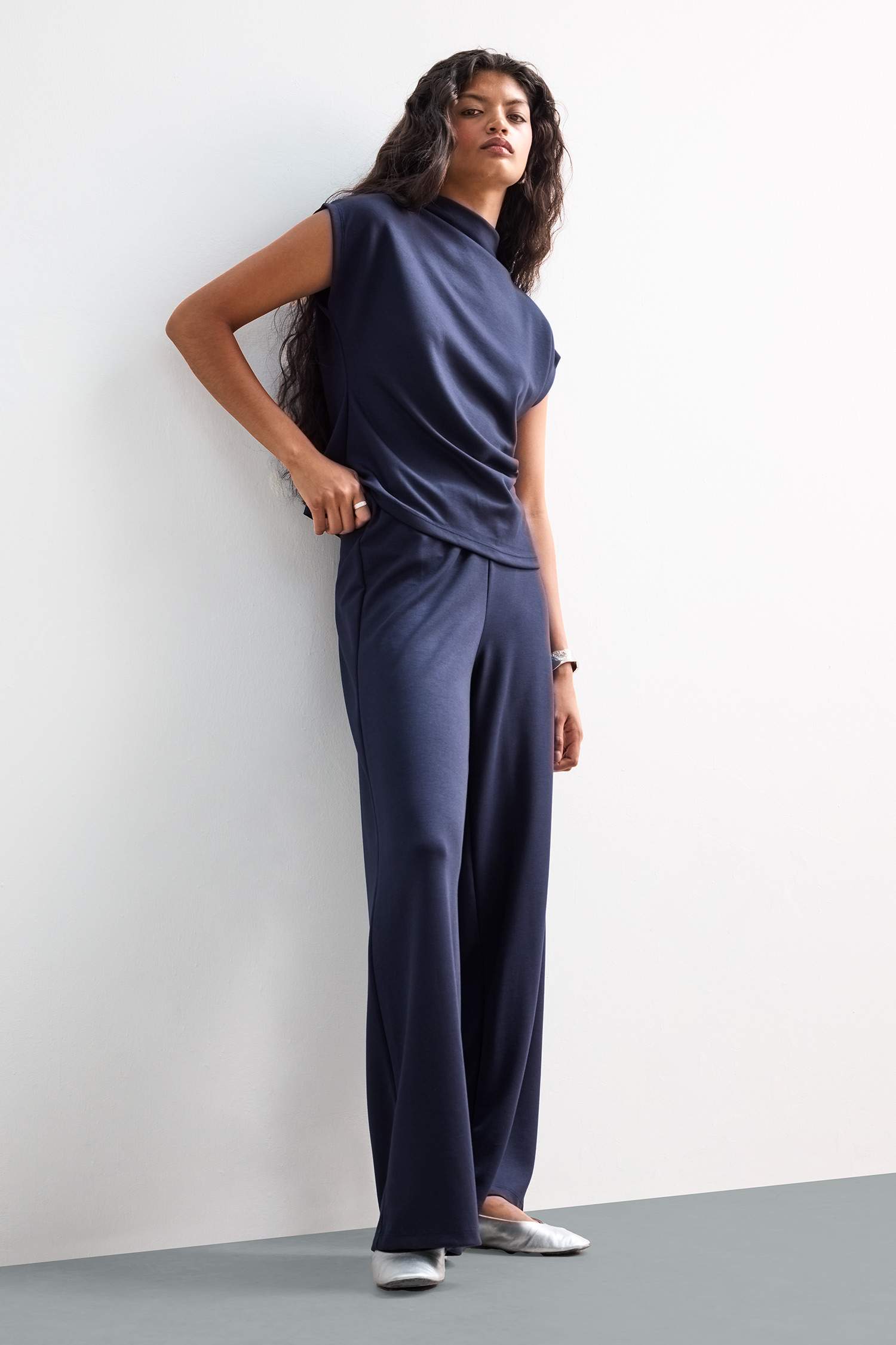 Wide Leg Geniş Bol Paça Pike Pantolon