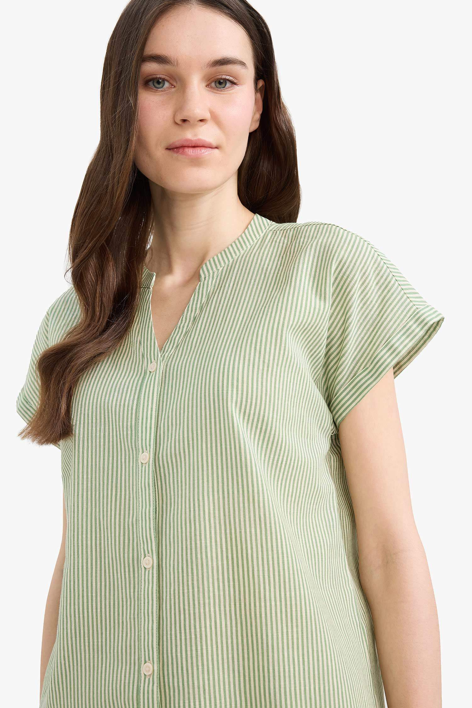 Chemise à manches courtes Coupe régulière