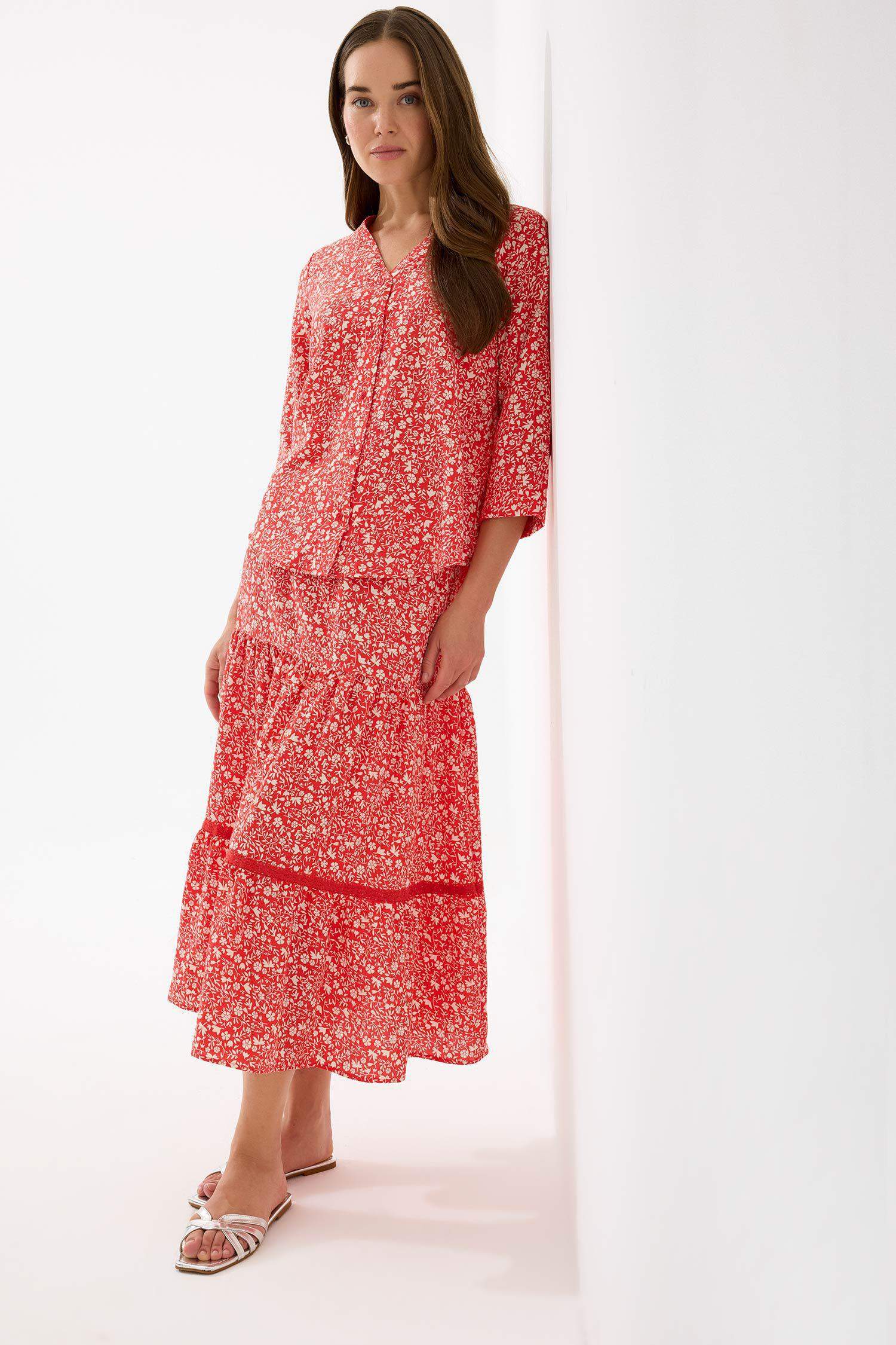 қалыпты пішім Тоқылған юбка