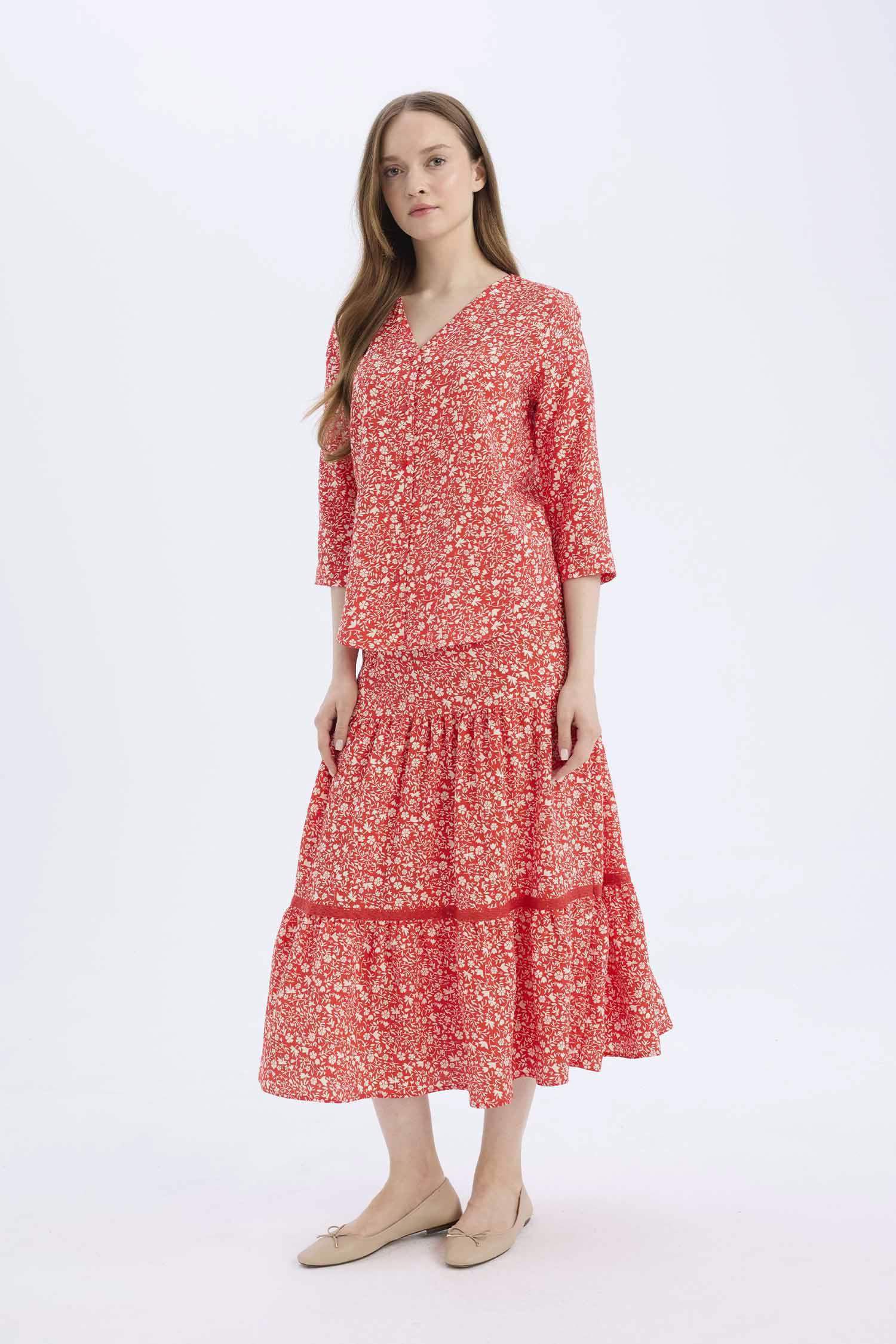 қалыпты пішім Тоқылған юбка