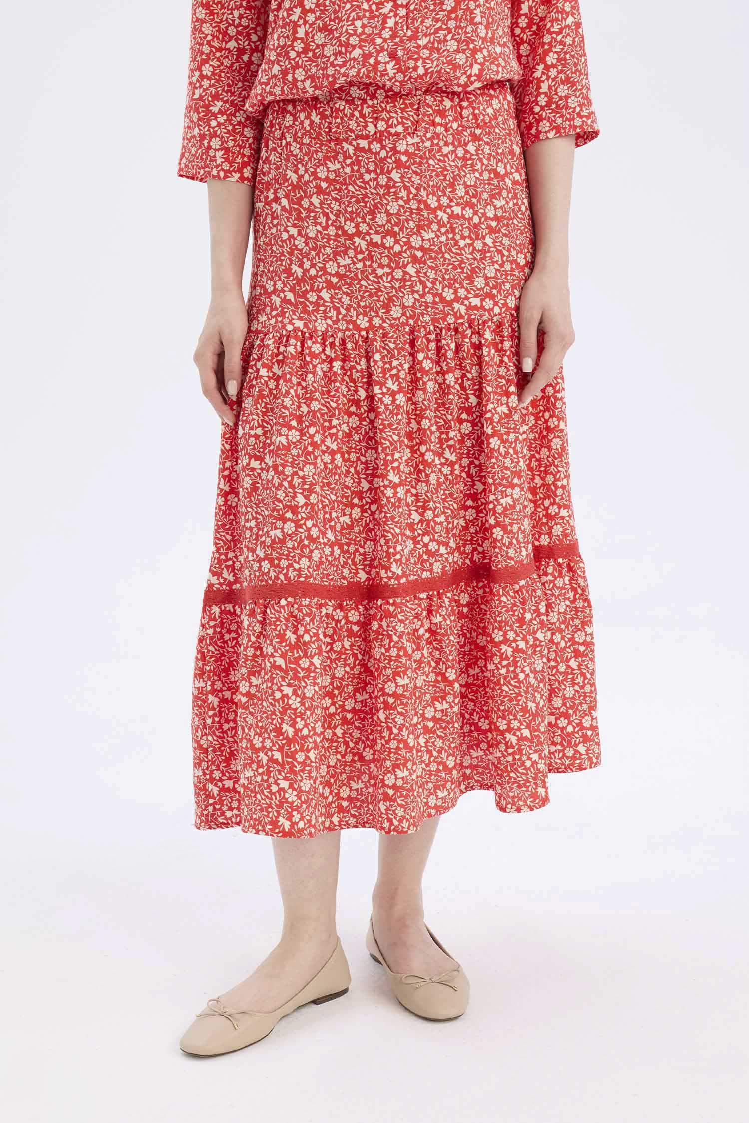 қалыпты пішім Тоқылған юбка