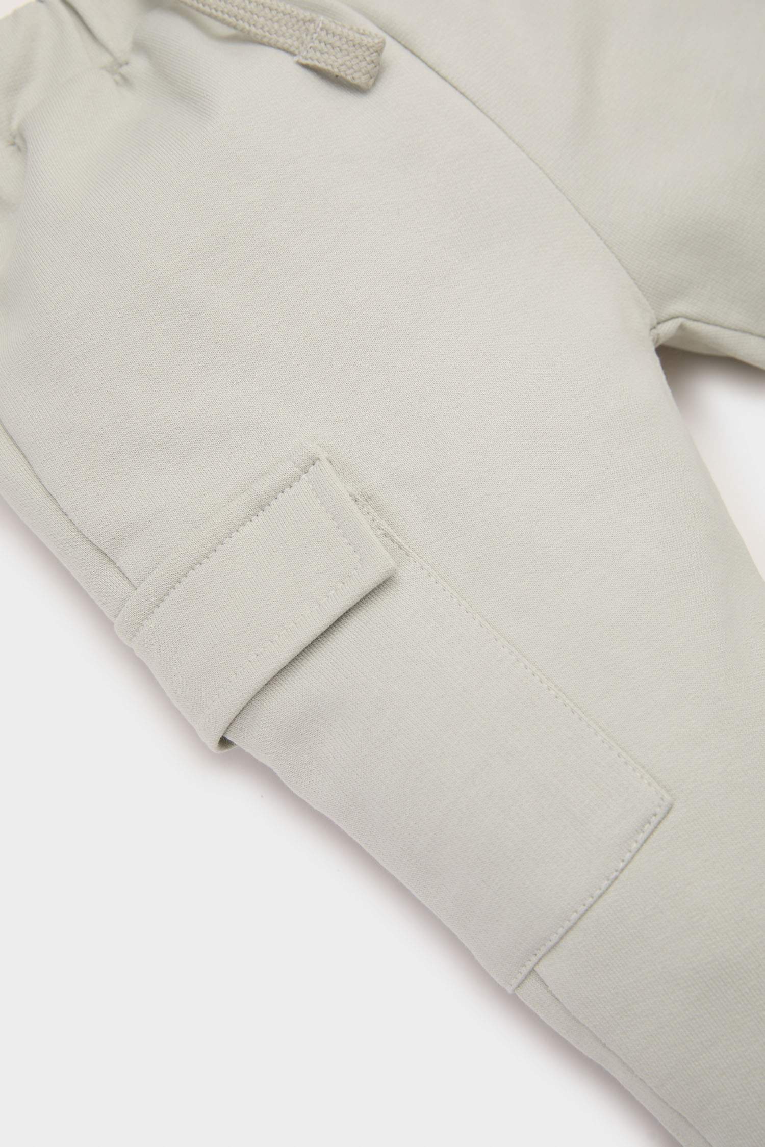 سروال قماش رقيق قصة عادية