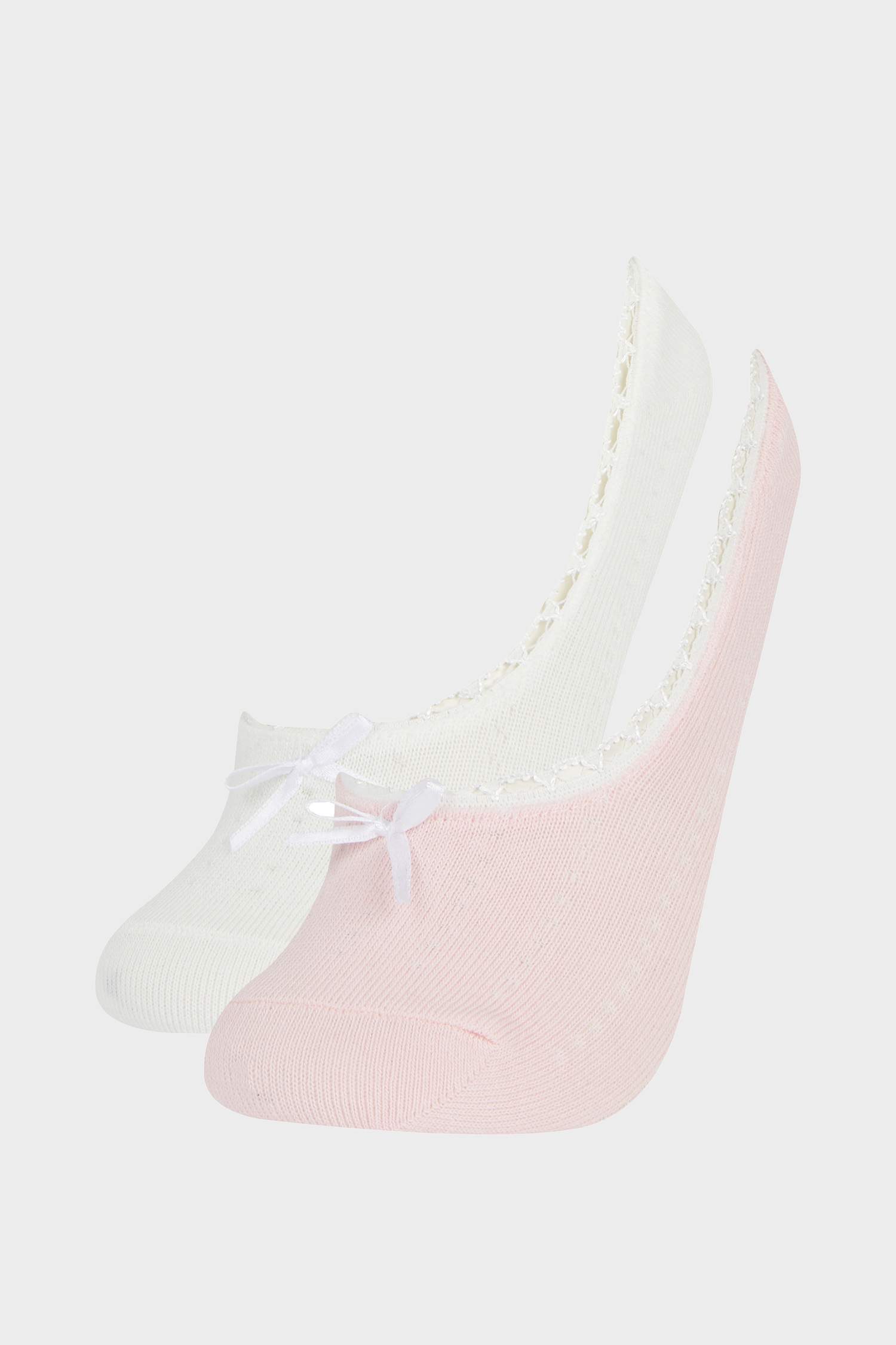 Kız Çocuk 2'li Pamuklu Babet Çorap