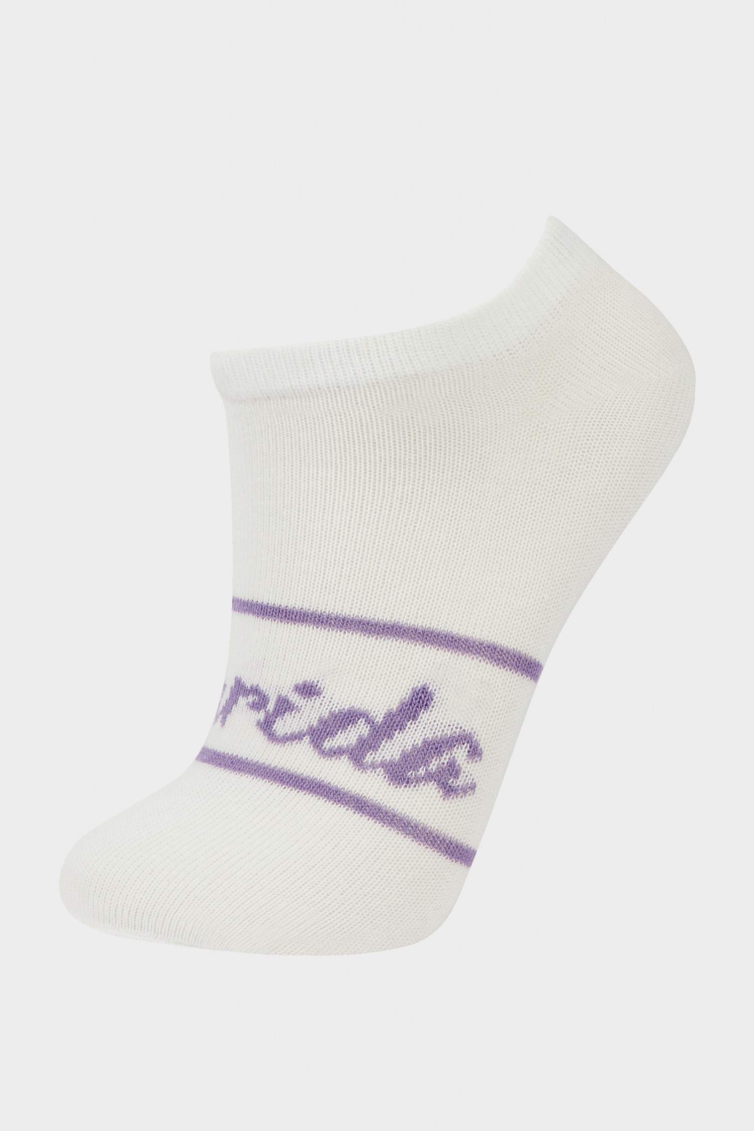 Kız Çocuk 3'lü Pamuklu Patik Çorap