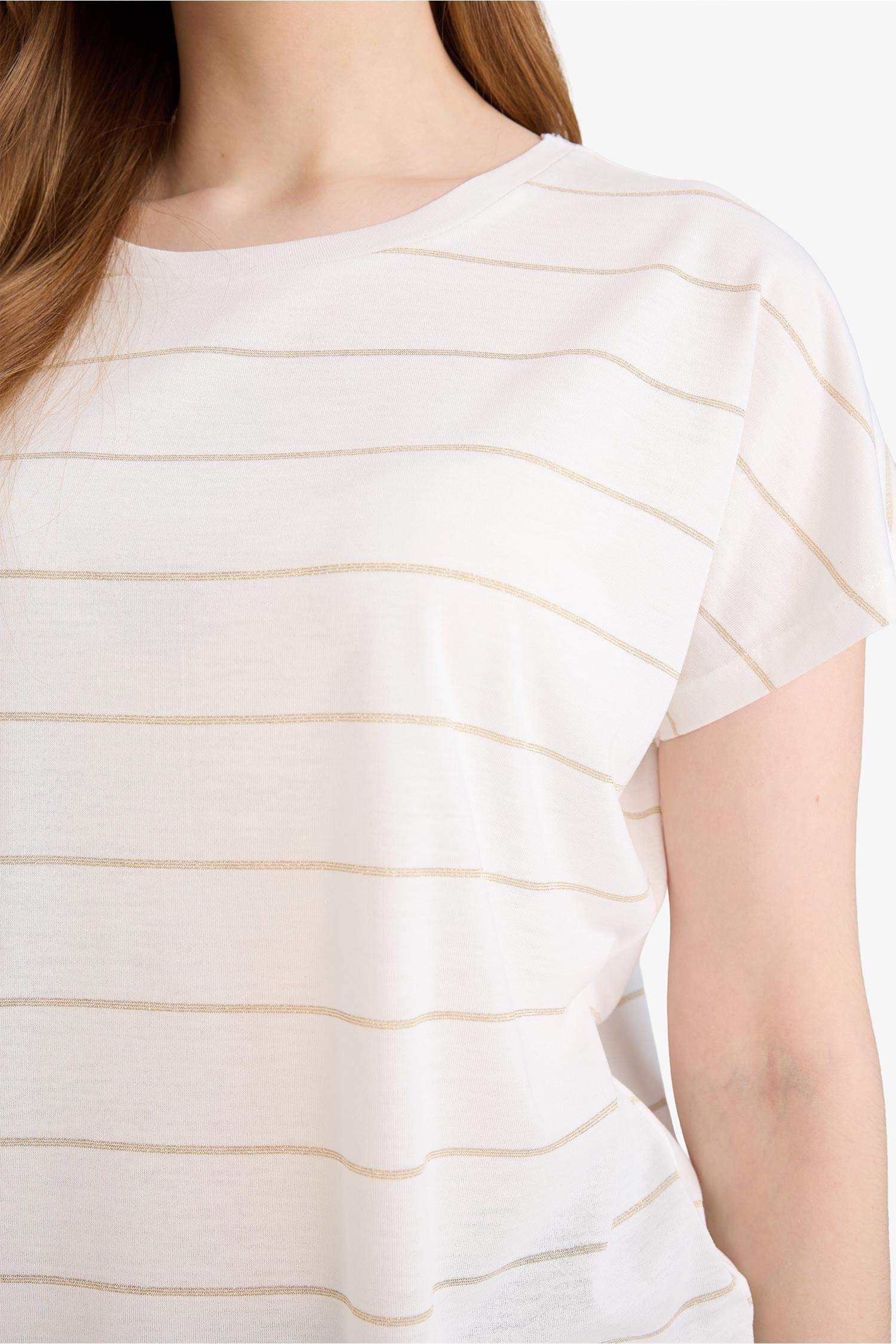 تيشيرت مخطط نض ردن