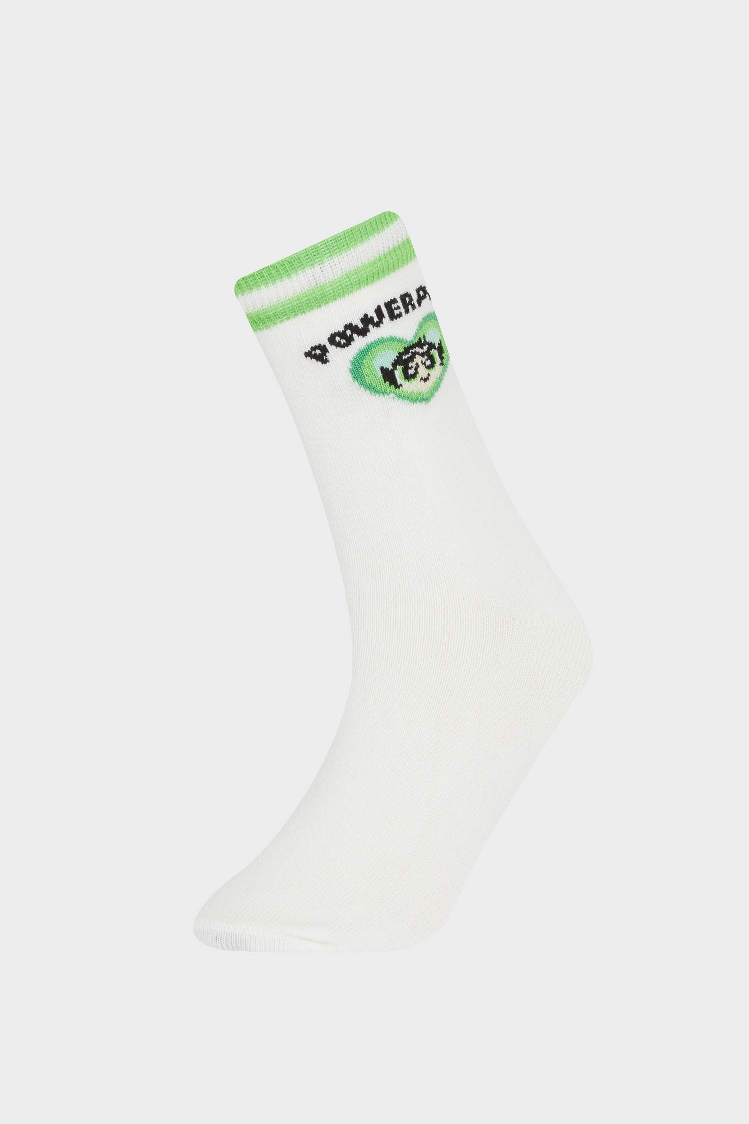 جوارب طويلة بناتي قطن من باور باف جيرلز - 3 قطع