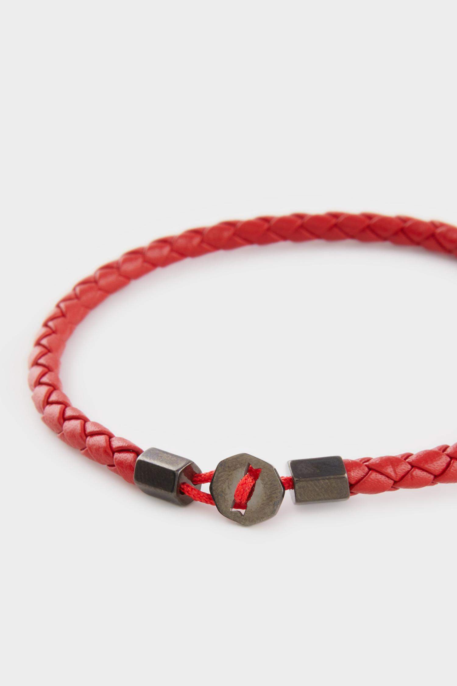 AtolyeWolf x DeFacto Man 2 Piece Steel Black Steel Chain Bracelet