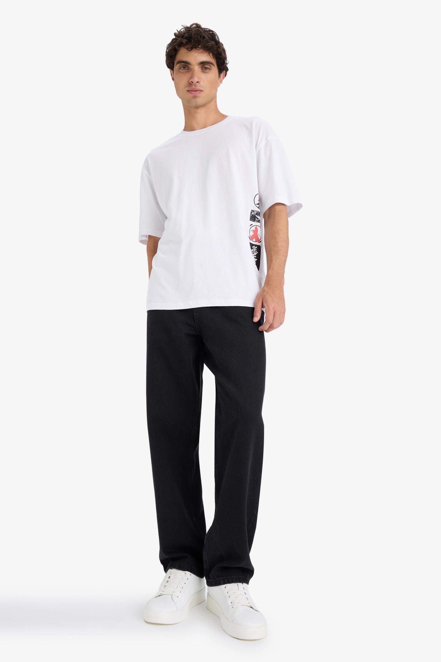 بنطلون جينز سيرجيو قصة عادية برجل عادية وخصر عادي