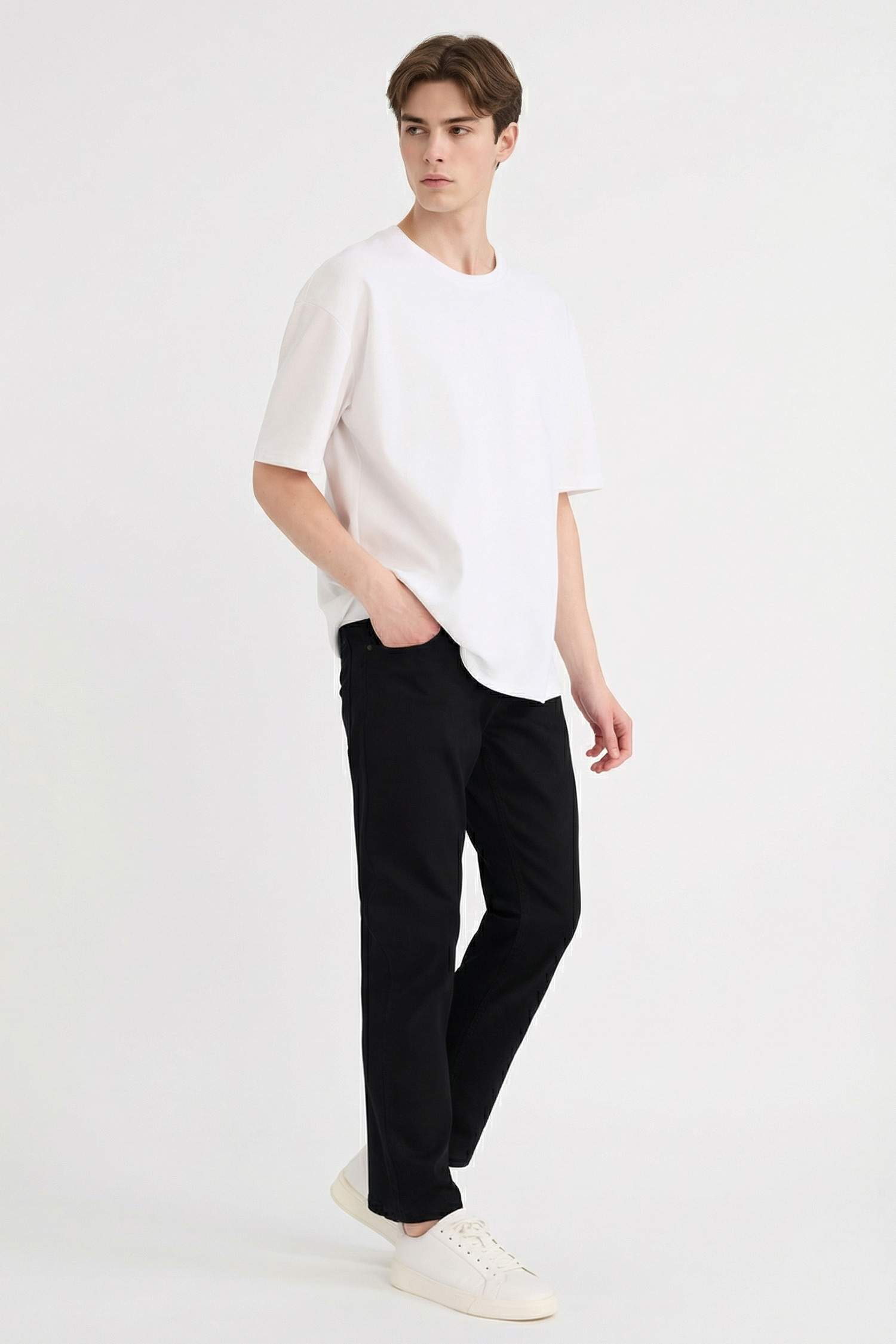 Sergio Regular Fit Normal Bel Boru Paça Jean Pantolon