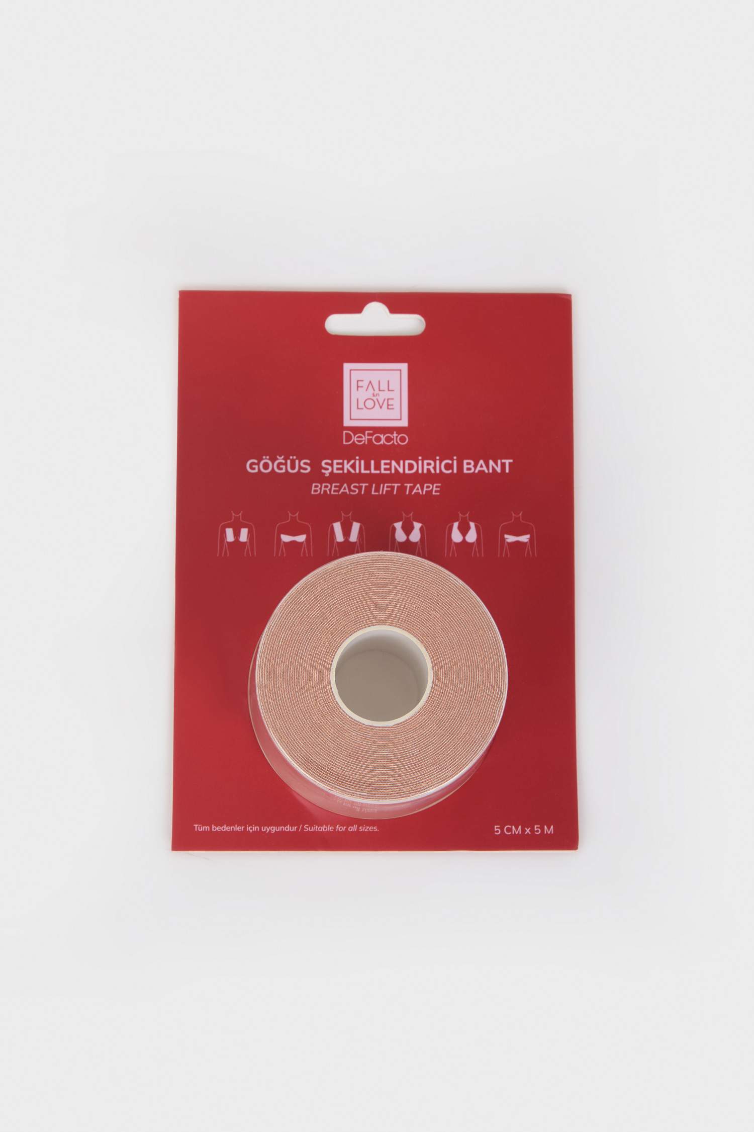 Yapışkanlı Göğüs Şekillendirici Bant