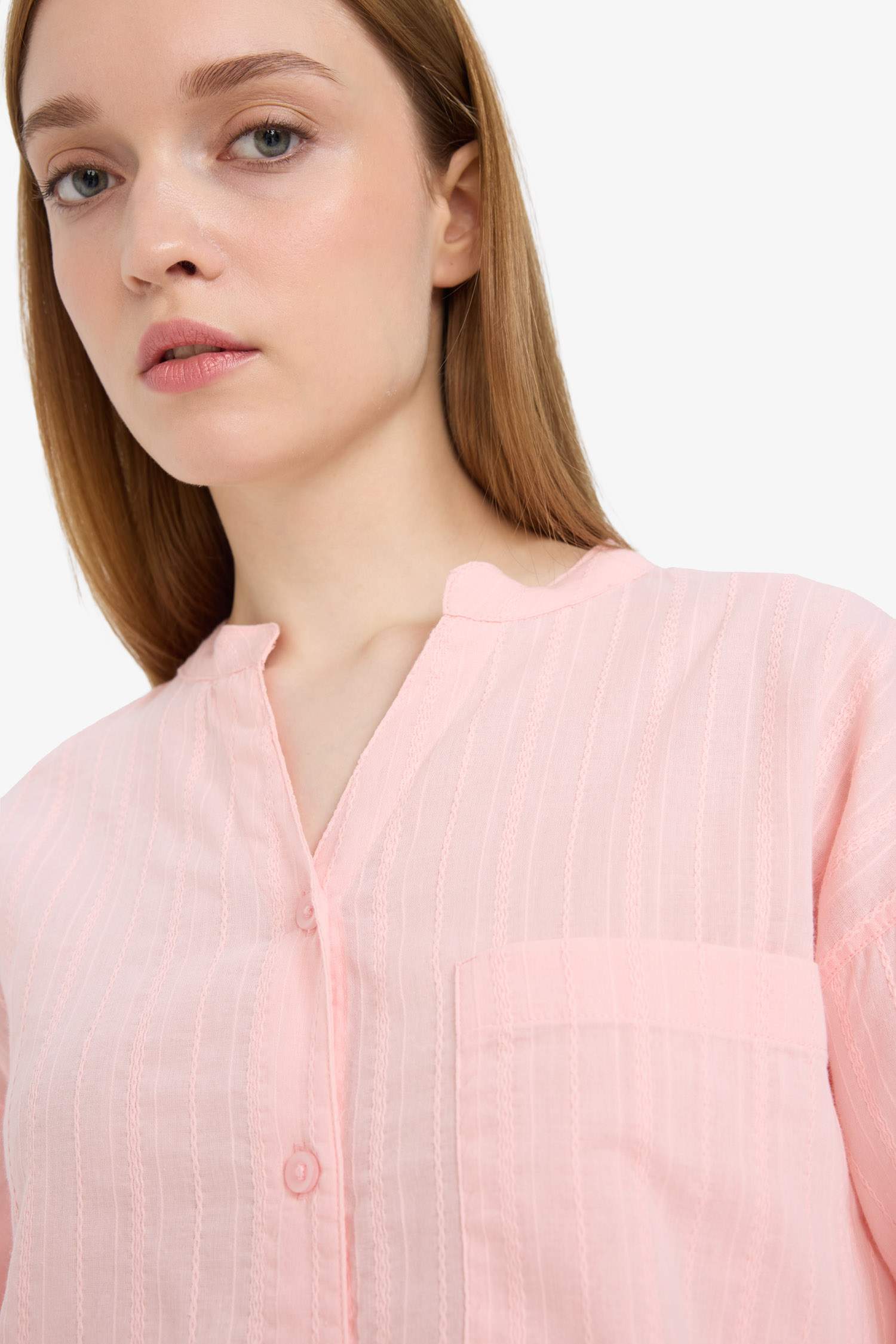 Regular Fit Long Sleeve Tunic