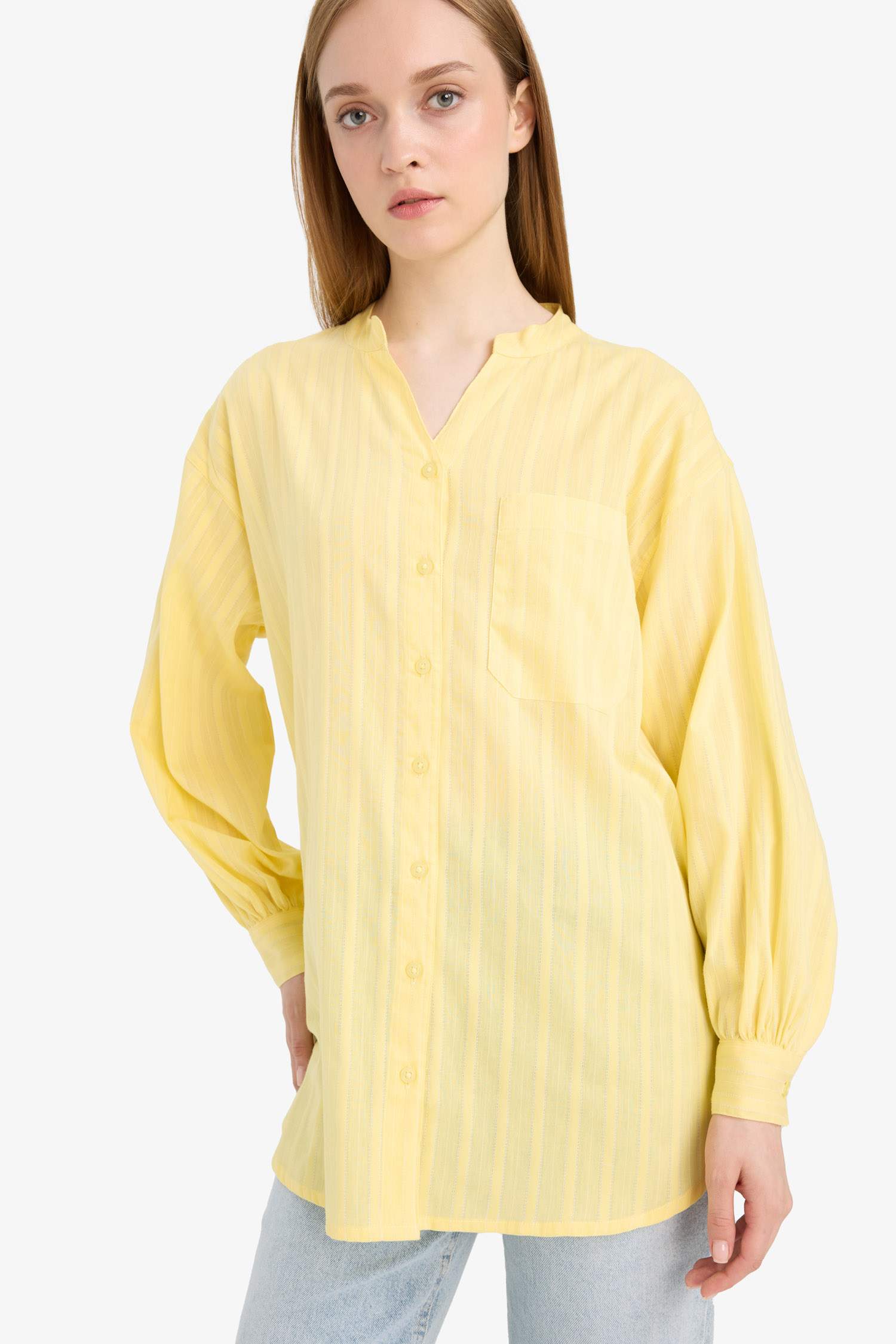 Regular Fit Long Sleeve Tunic