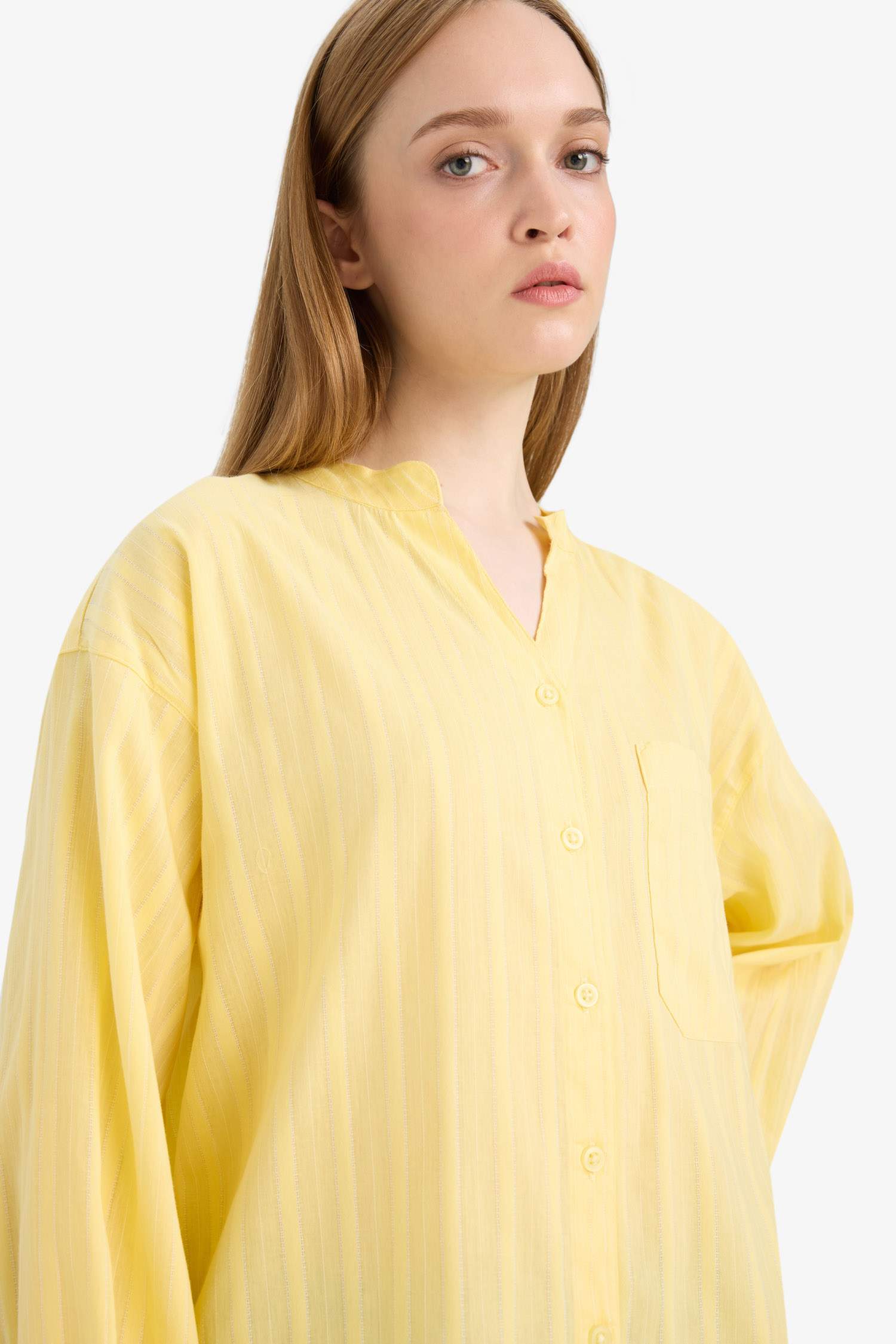 Regular Fit Long Sleeve Tunic