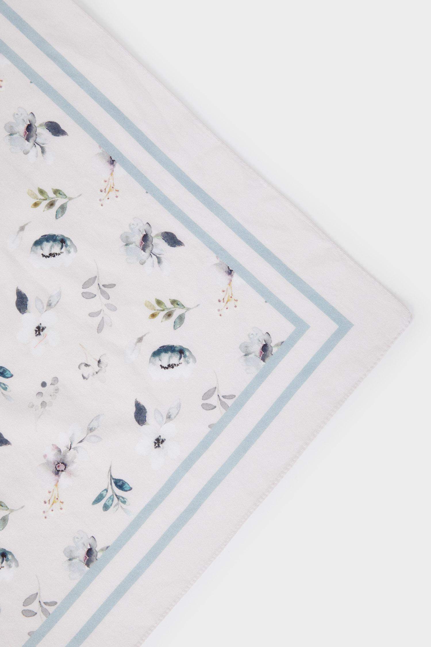 Kadın Desenli Pamuklu Bandana