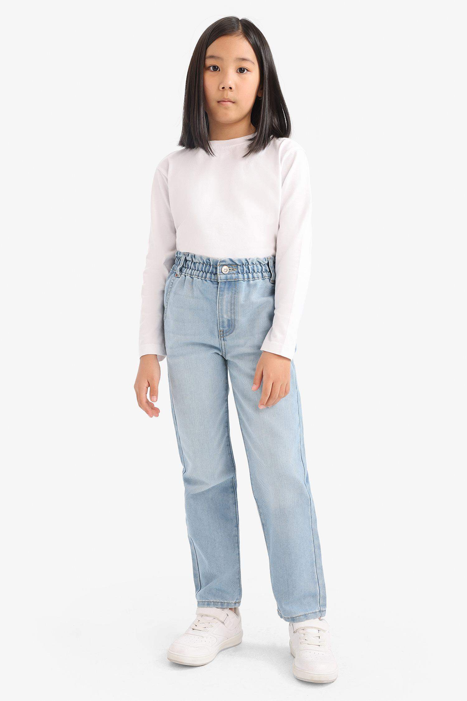 Girl Paperbag Standard Leg Jeans