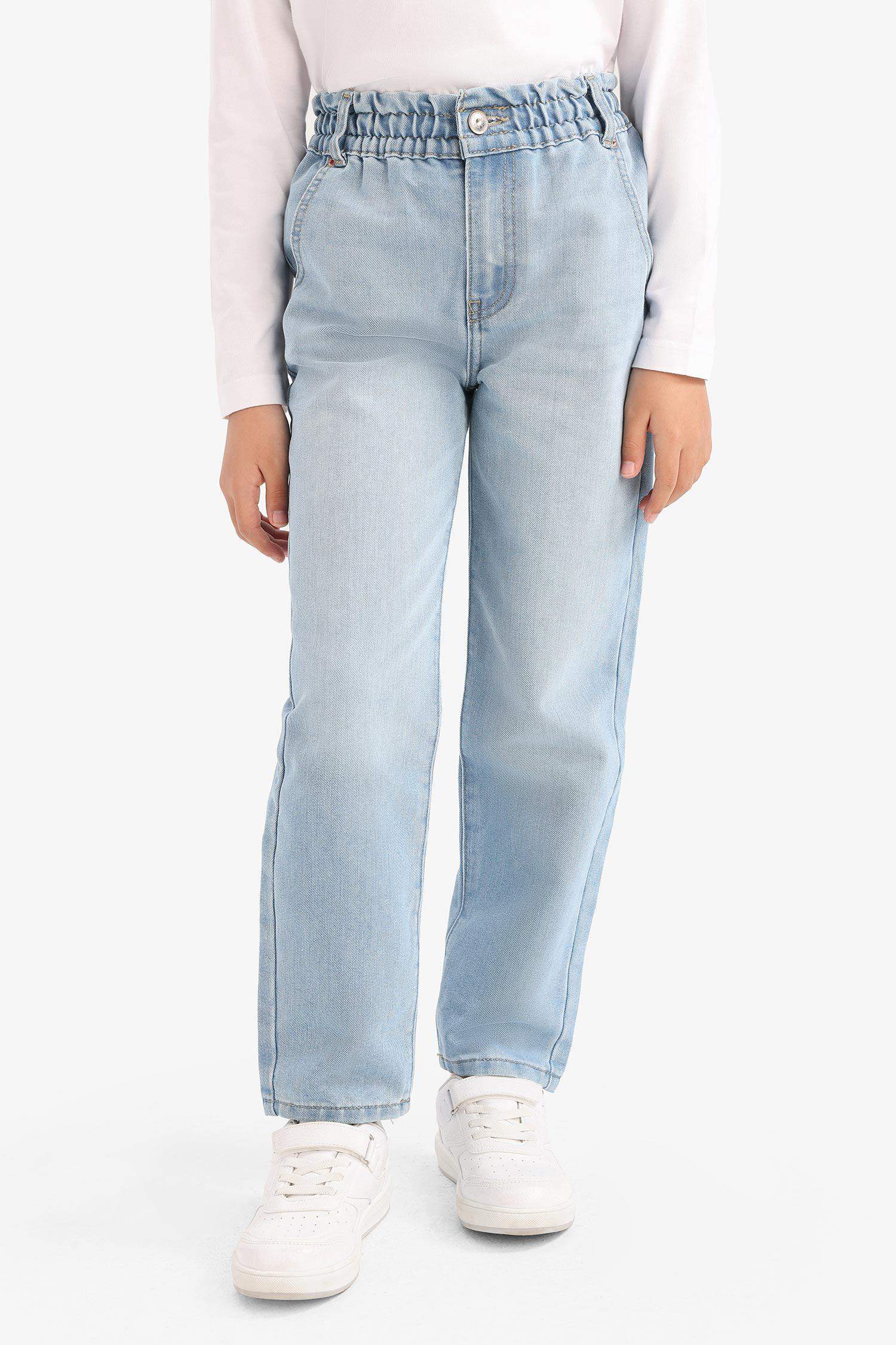 Girl Paperbag Standard Leg Jeans