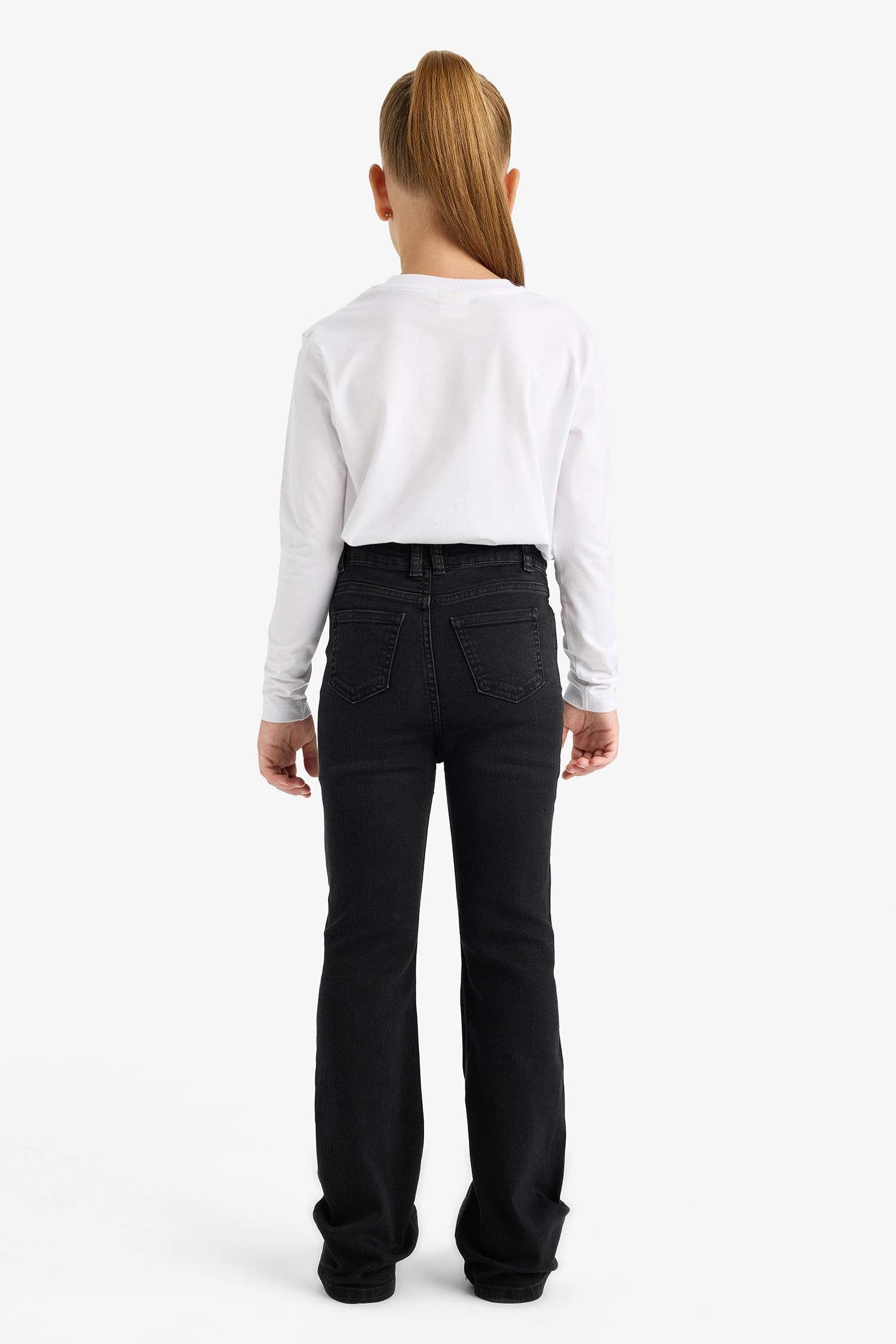 بنطرون بناتي جارلس برجل واسع فلير فيت