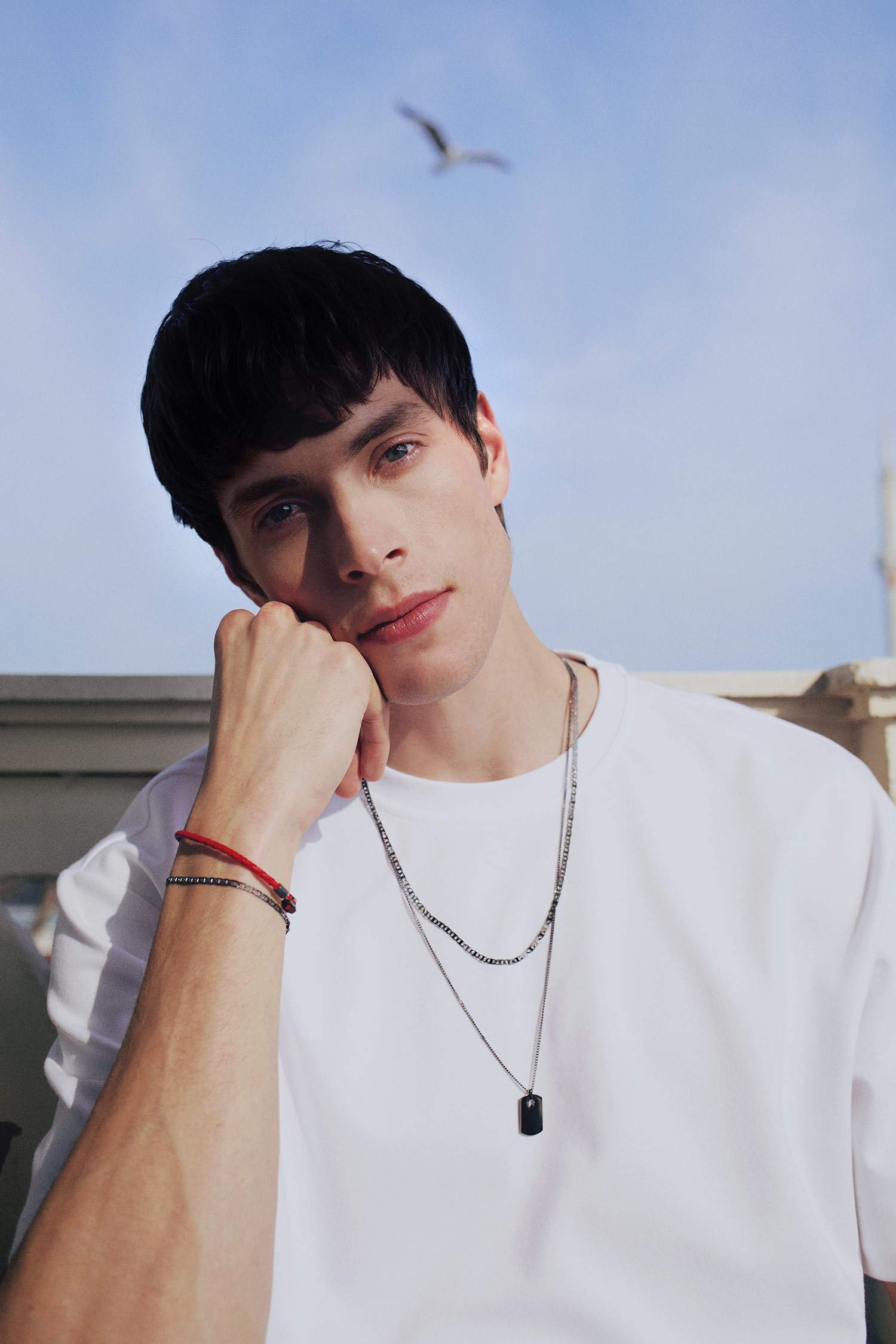 قلادة اسود من AtolyeWolf x DeFacto للجنسين - قطعتين