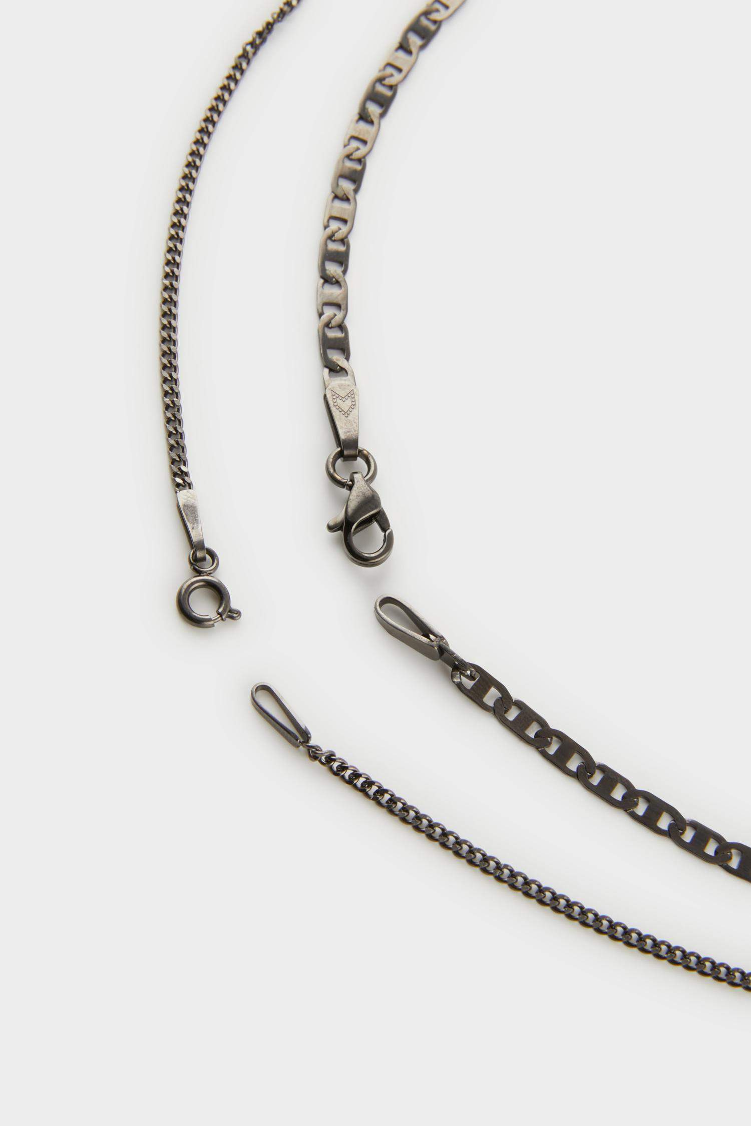 قلادة اسود من AtolyeWolf x DeFacto للجنسين - قطعتين