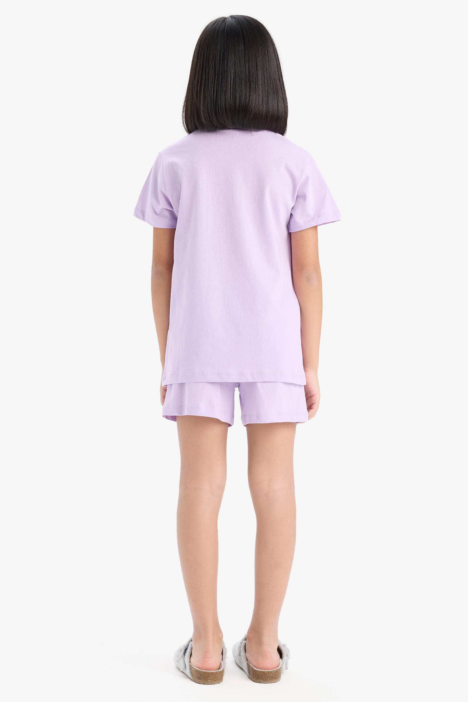 سيت بجامة بناتي قصة عادية - قطعتين