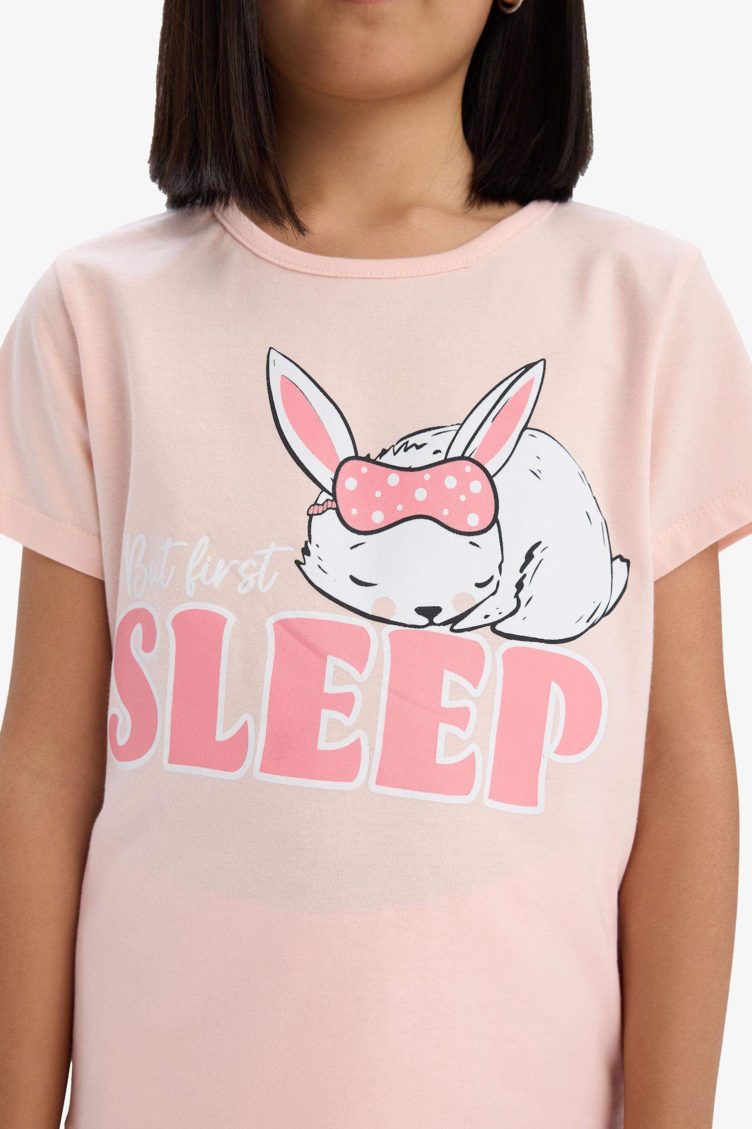 Girl Top Shorts 2 Piece Pajama Set