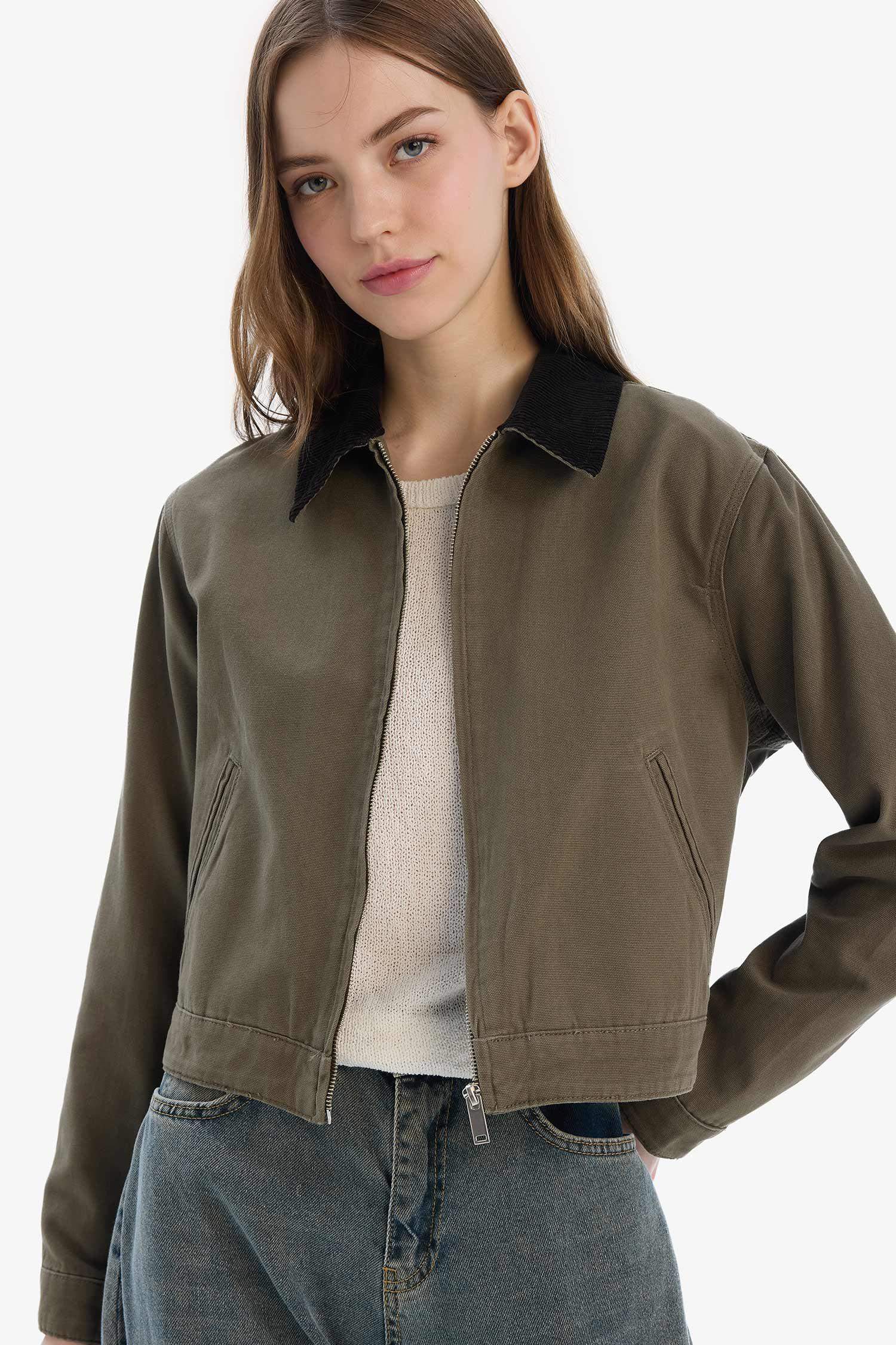 поло жаға Пальто