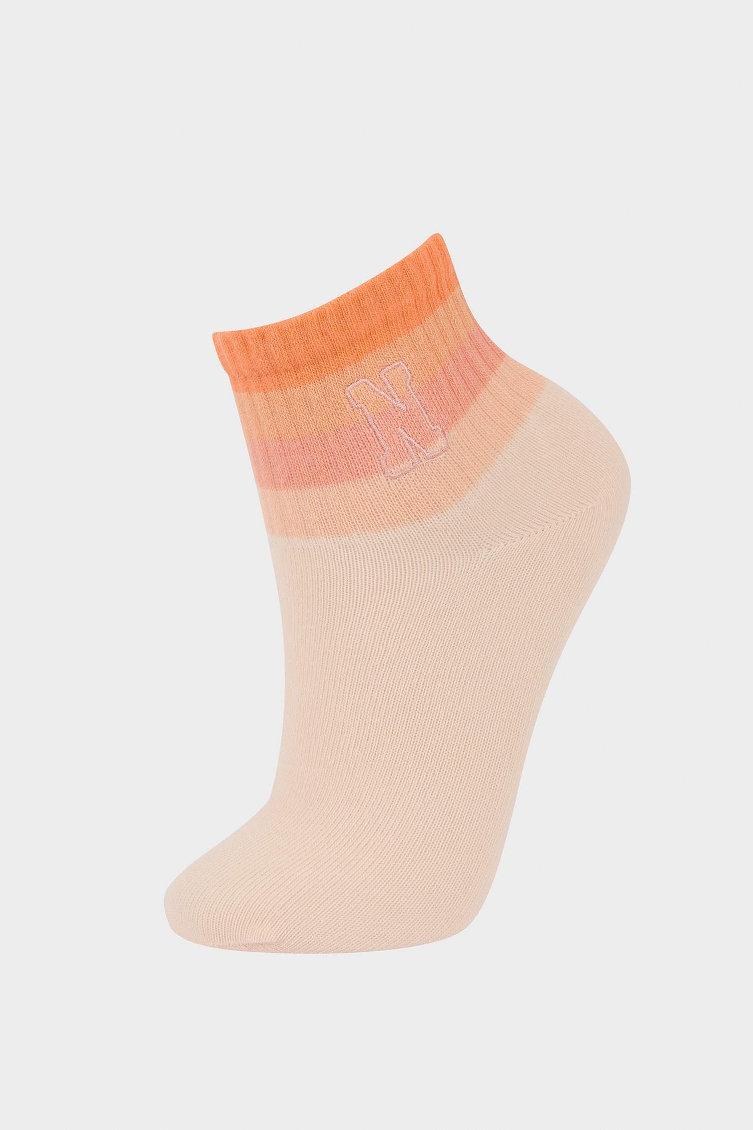 شرابات طويلة بناتي قطن ملون - 3 قطع