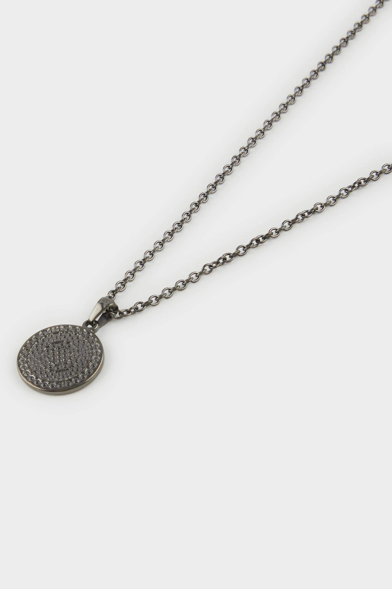 Atolyewolf x Defacto Erkek Kılıç Kalkan Figürlü Zincir 2'li Kolye