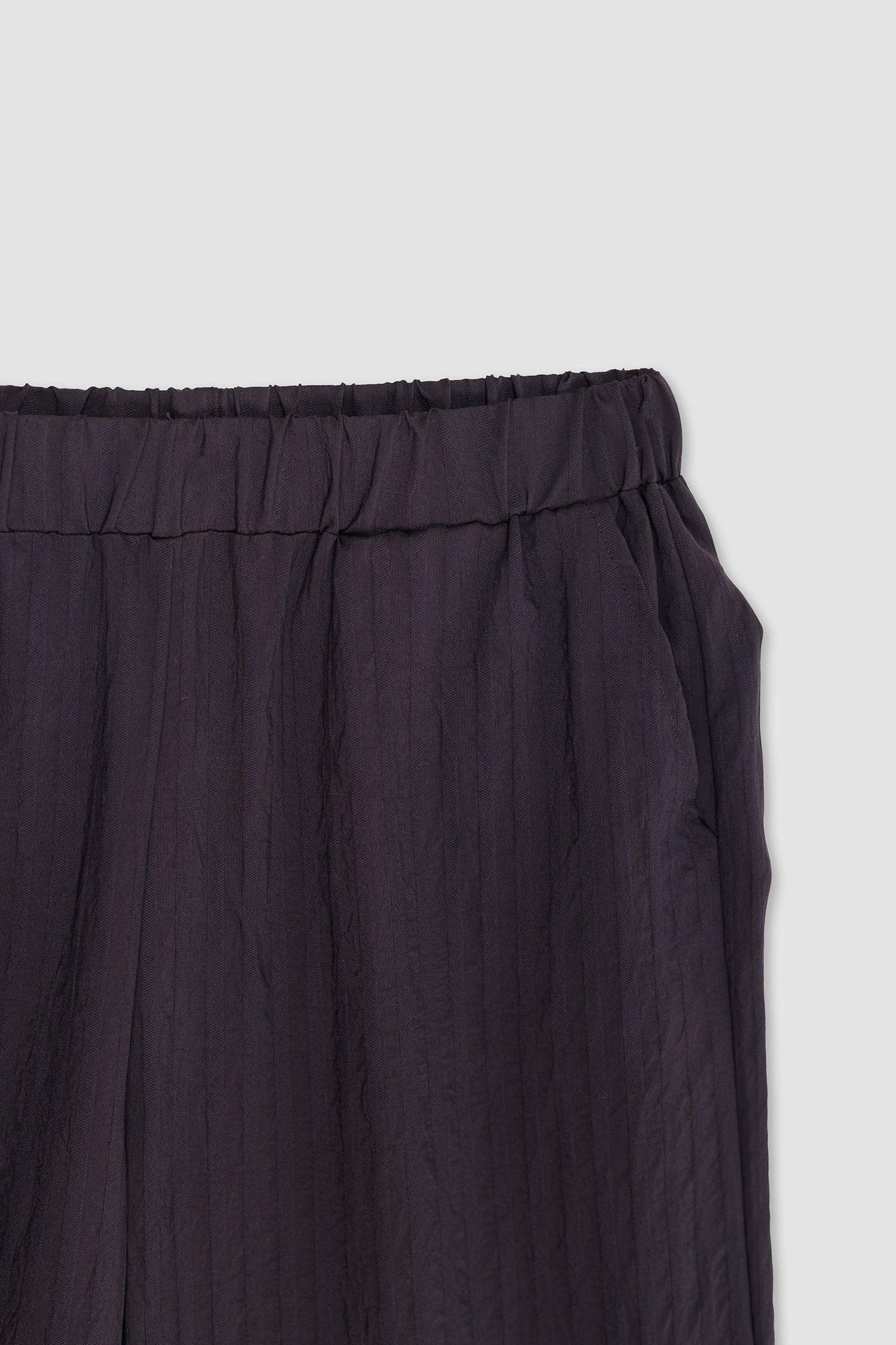 Wide Leg Jacquard Trousers