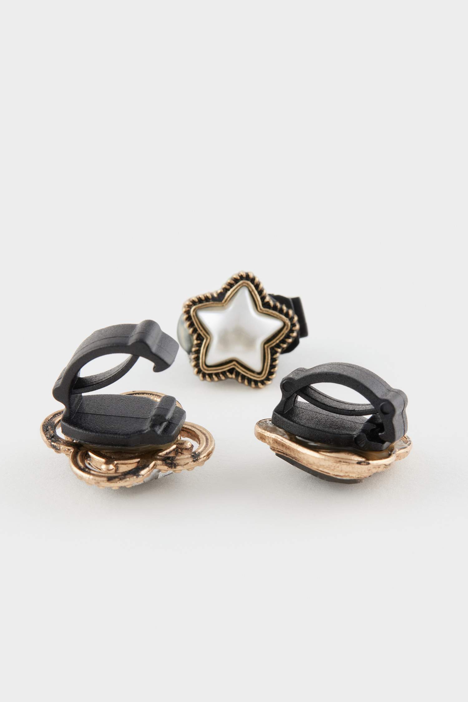 Kadın 5'li Taş Detaylı Terlik Süsü