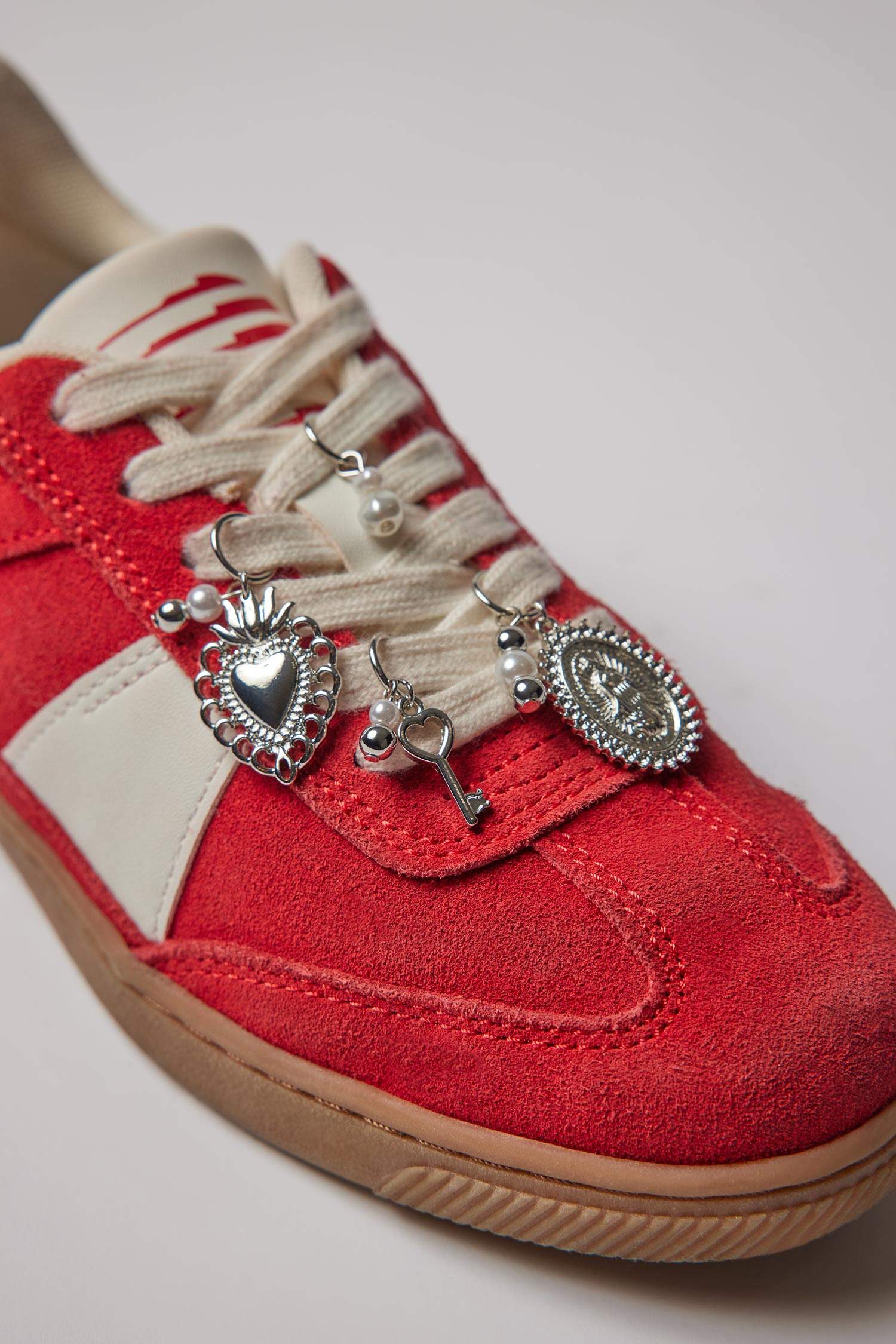 Женские украшения для обуви, комплект из 4-х штук, серебристые