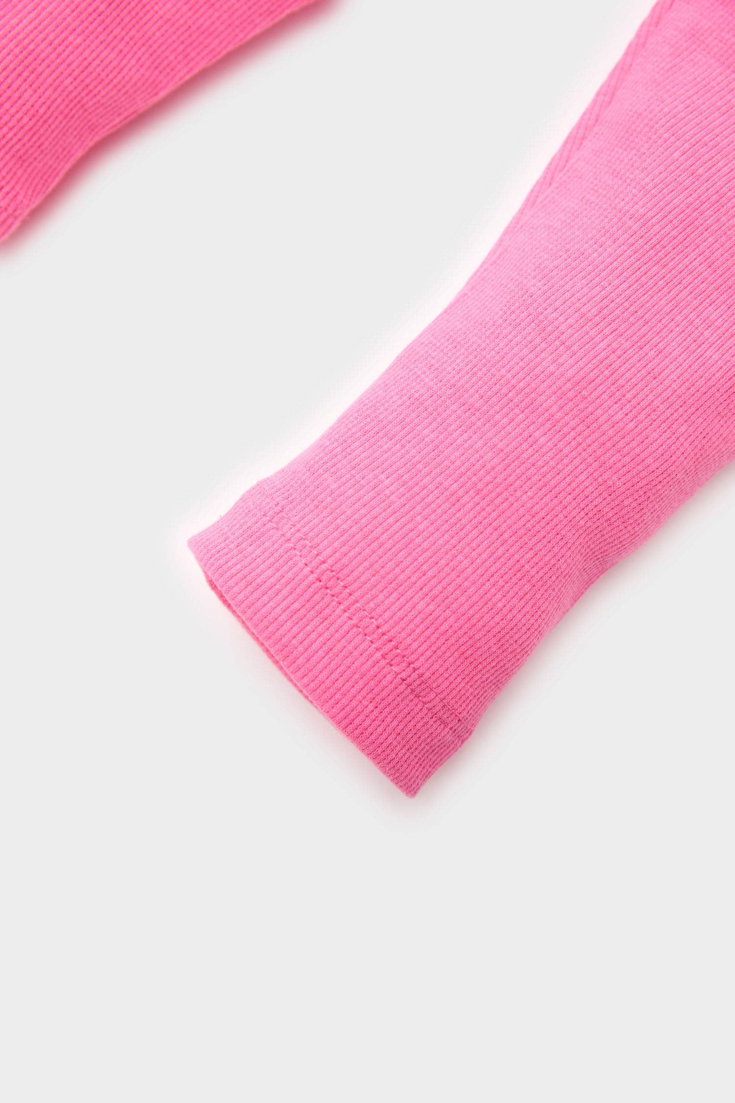 Legging côtelé à taille élastique pour bébé fille