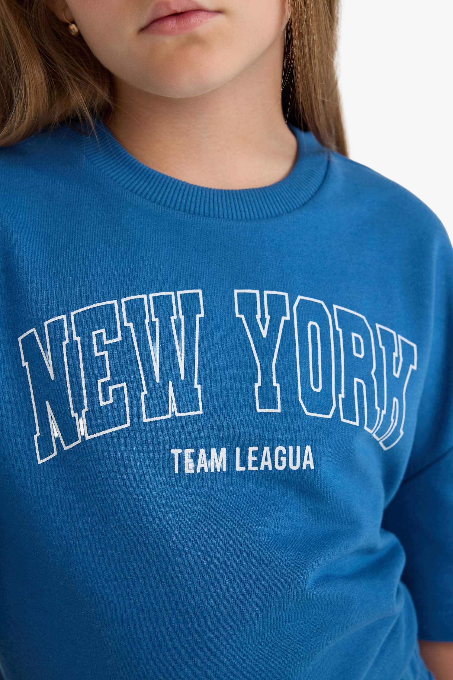 Girl Printed T-Shirt Sweatpants 2 Piece Set