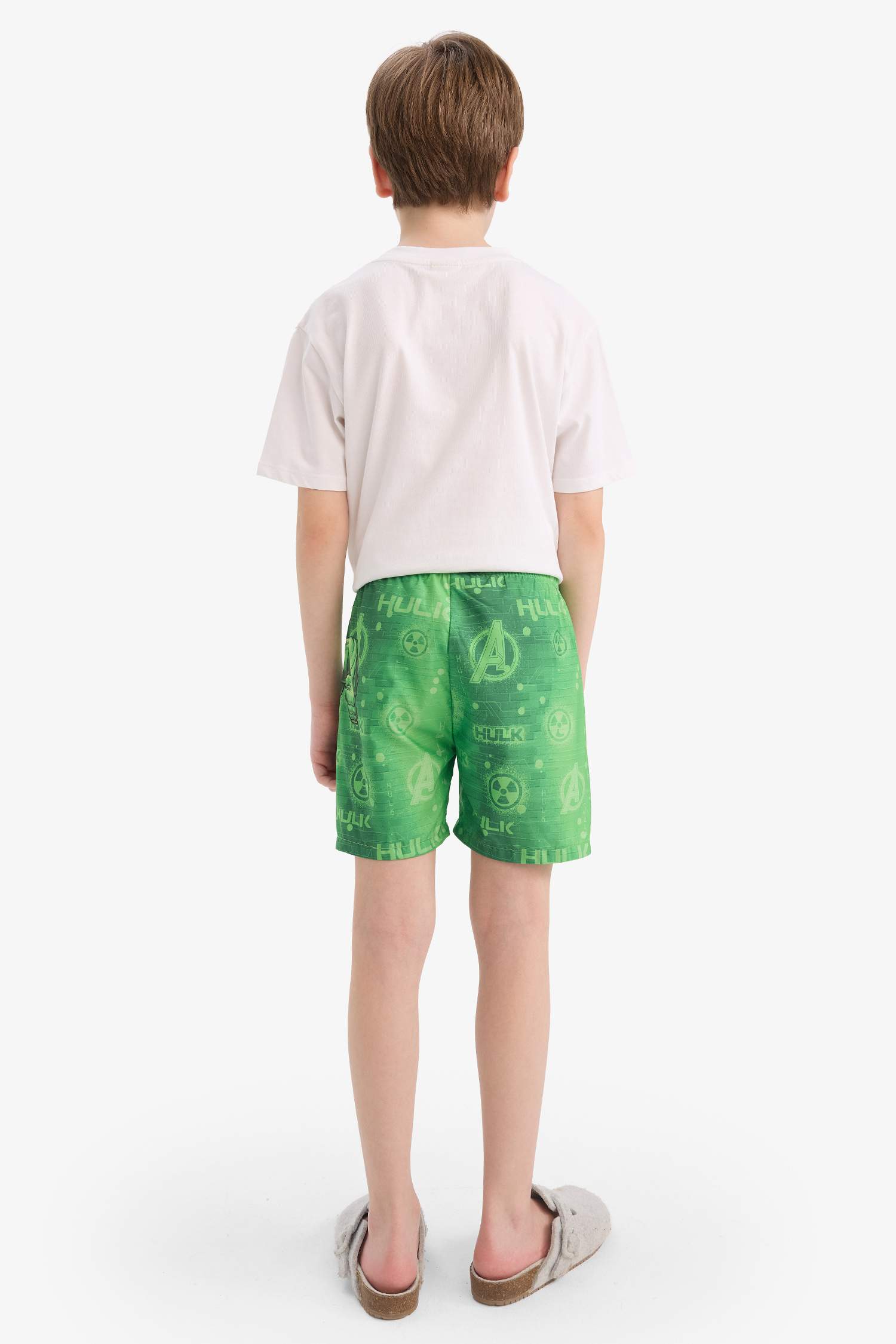 Erkek Çocuk Marvel Avengers Deniz Şortu