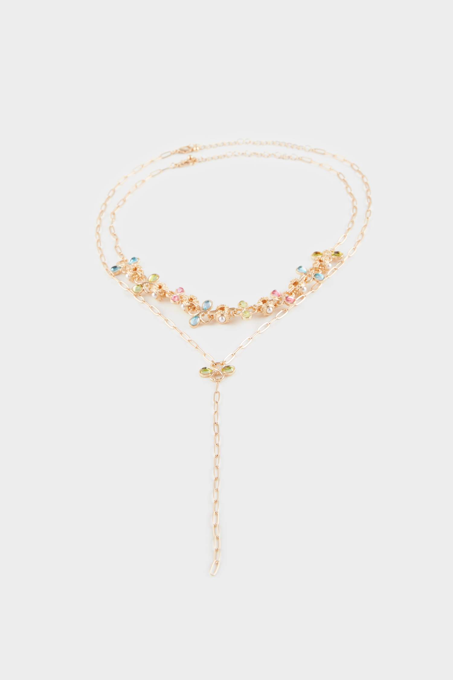 سلسلة ذهبية نسائية - قطعتين